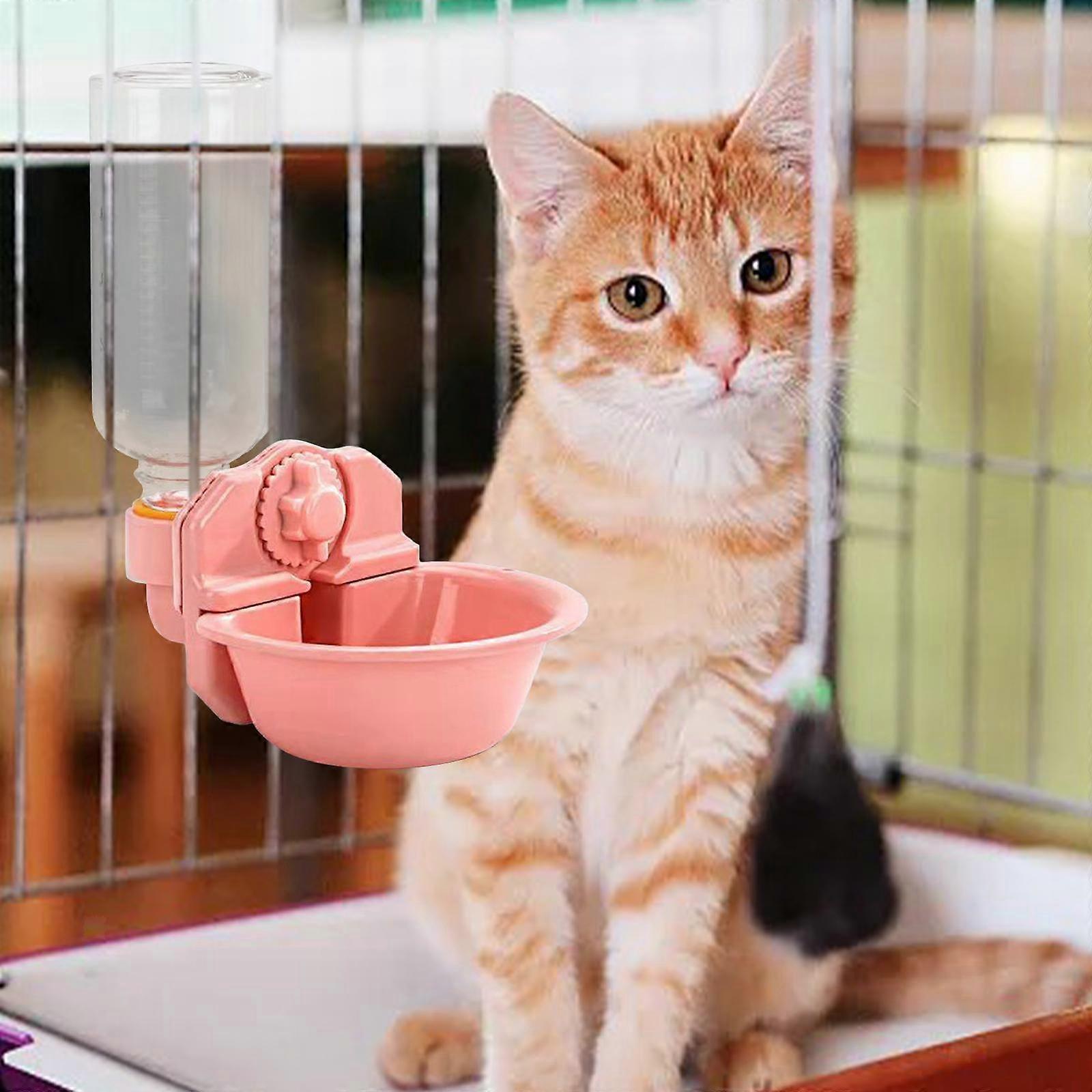 Pet Drinker Bottle Automatic Leakproof Water Dispenser Container for Crate