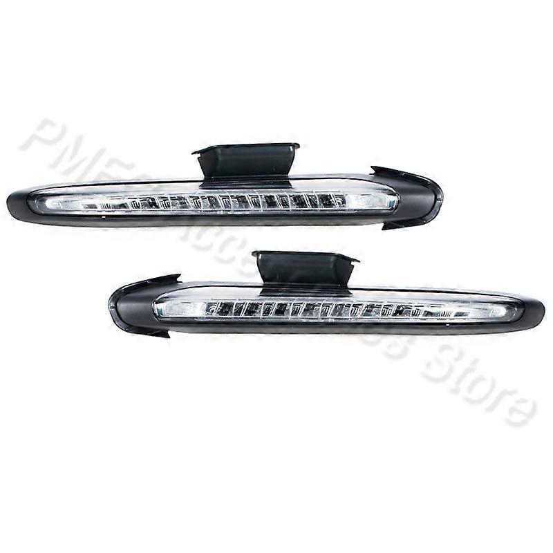 Compatible LED DRL Daytime Running Light Fog Lamp Turn Signal Light For Porsche Cayenne 958 Turbo Style 2011-2018 95863118110 95863118210
