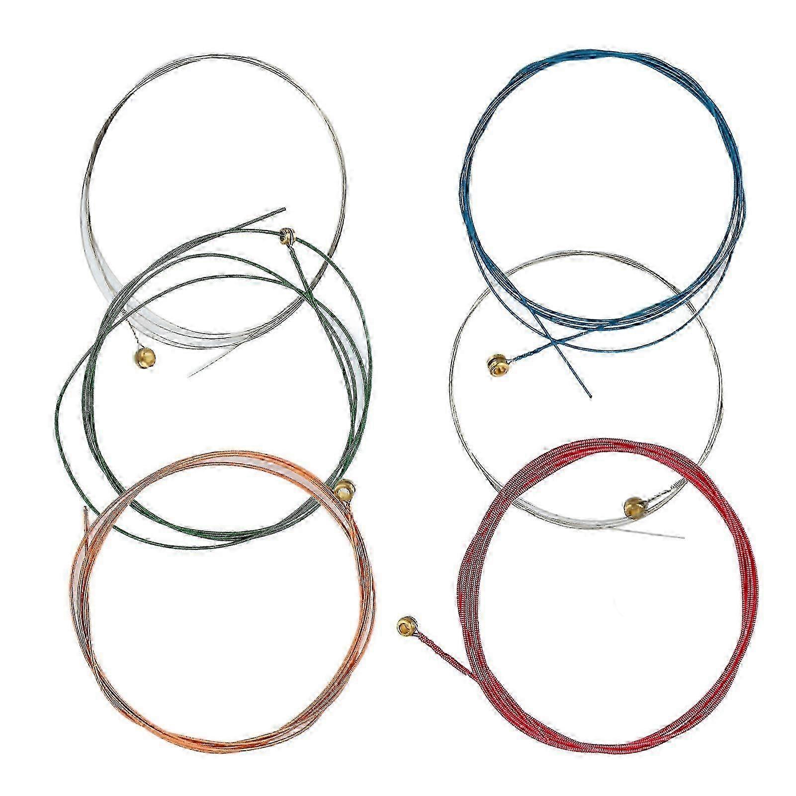 2025 6PCS Guitar String Musical Instrument Accessory Acoustic Guitar String Replacement Changing Tool