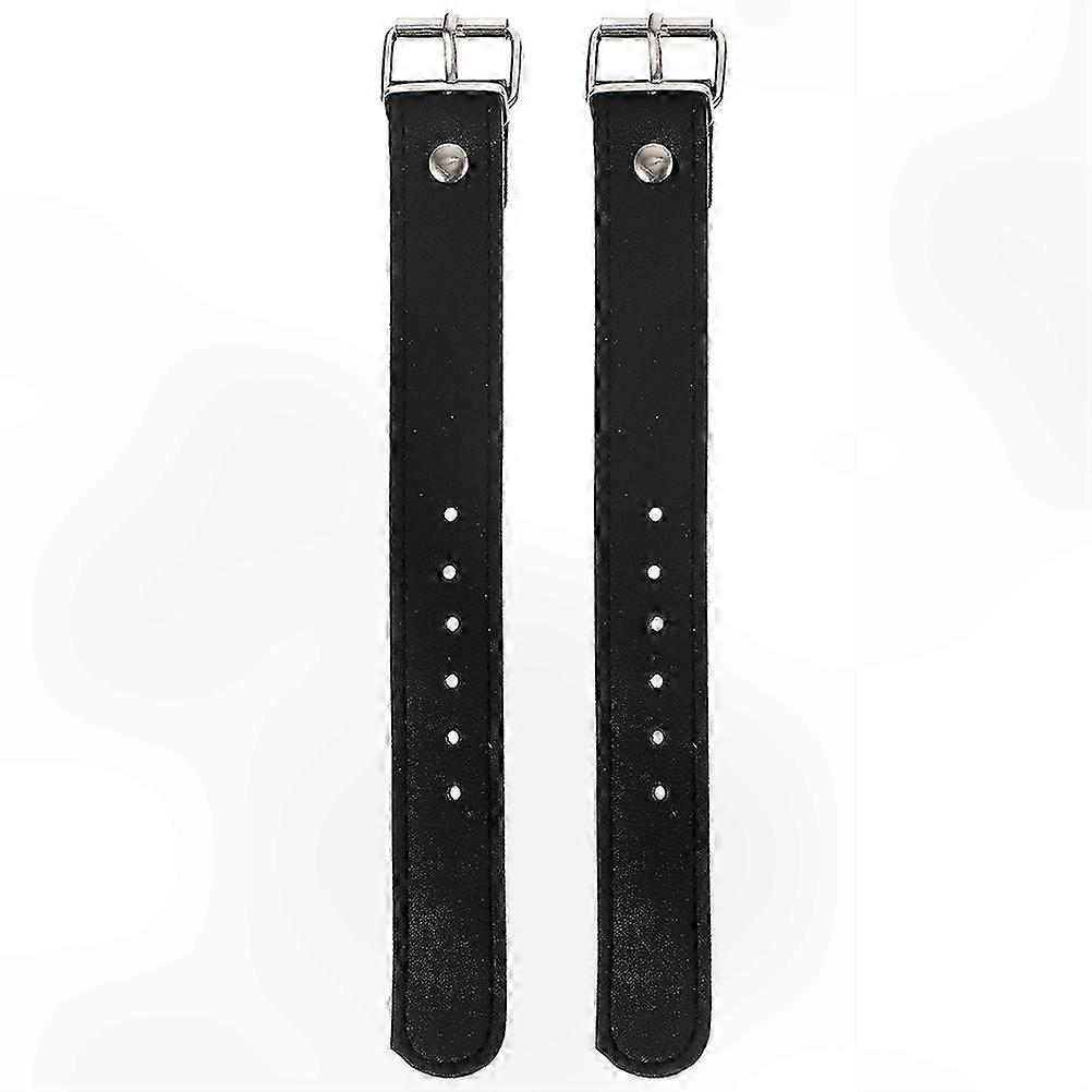 Customizable Leather Strap for Bicycle Front Basket Accessory