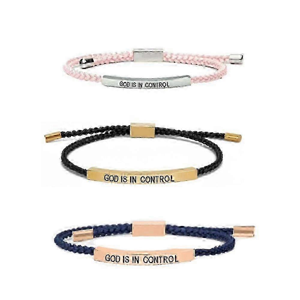 Inspire Bracelet-god Is In Control, God Is In Control Inspire Bracelet Cs