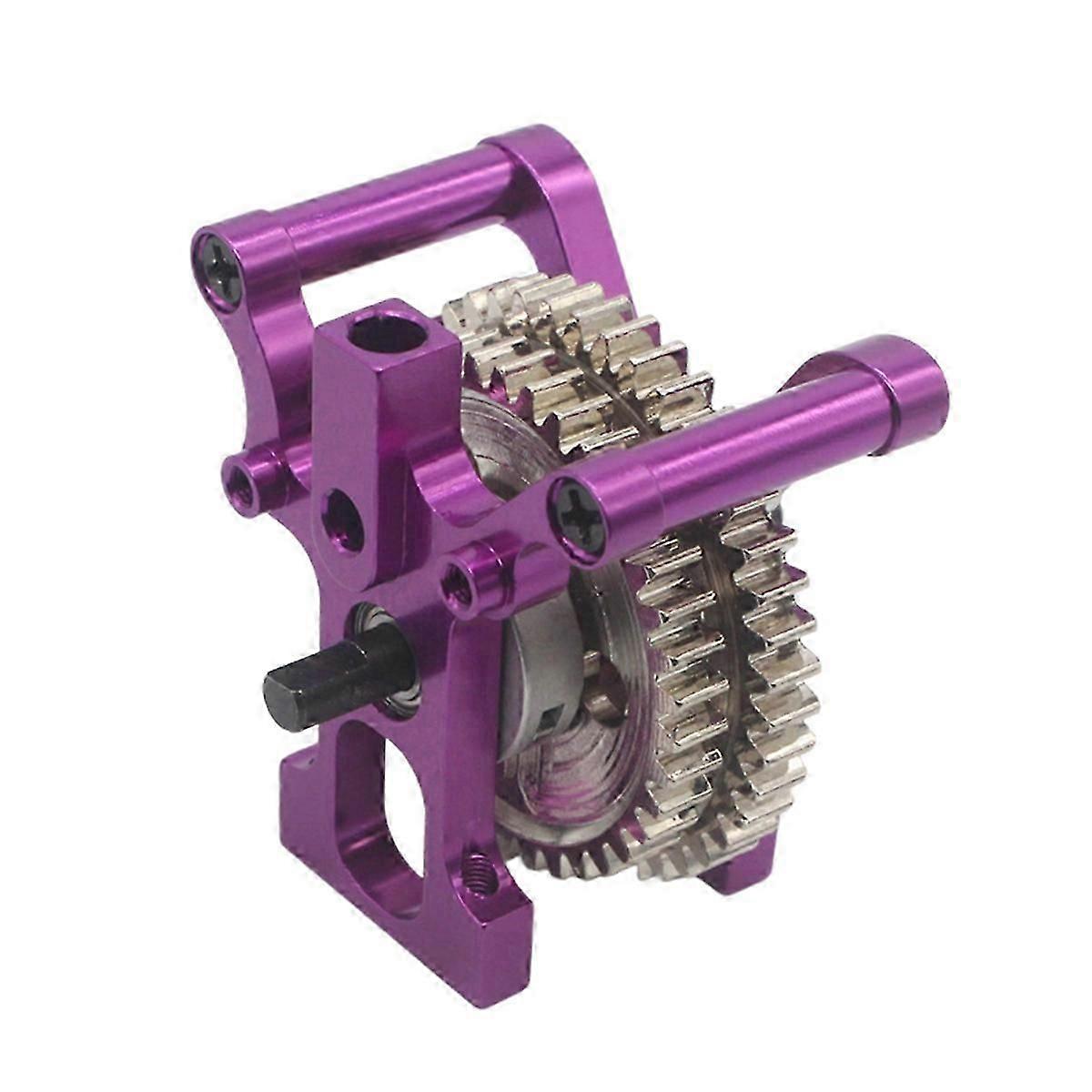 For 02076 02040 02041 Metal Gears Two Speed Transmission Complete for 1/10 RC Model Car Flying Fish