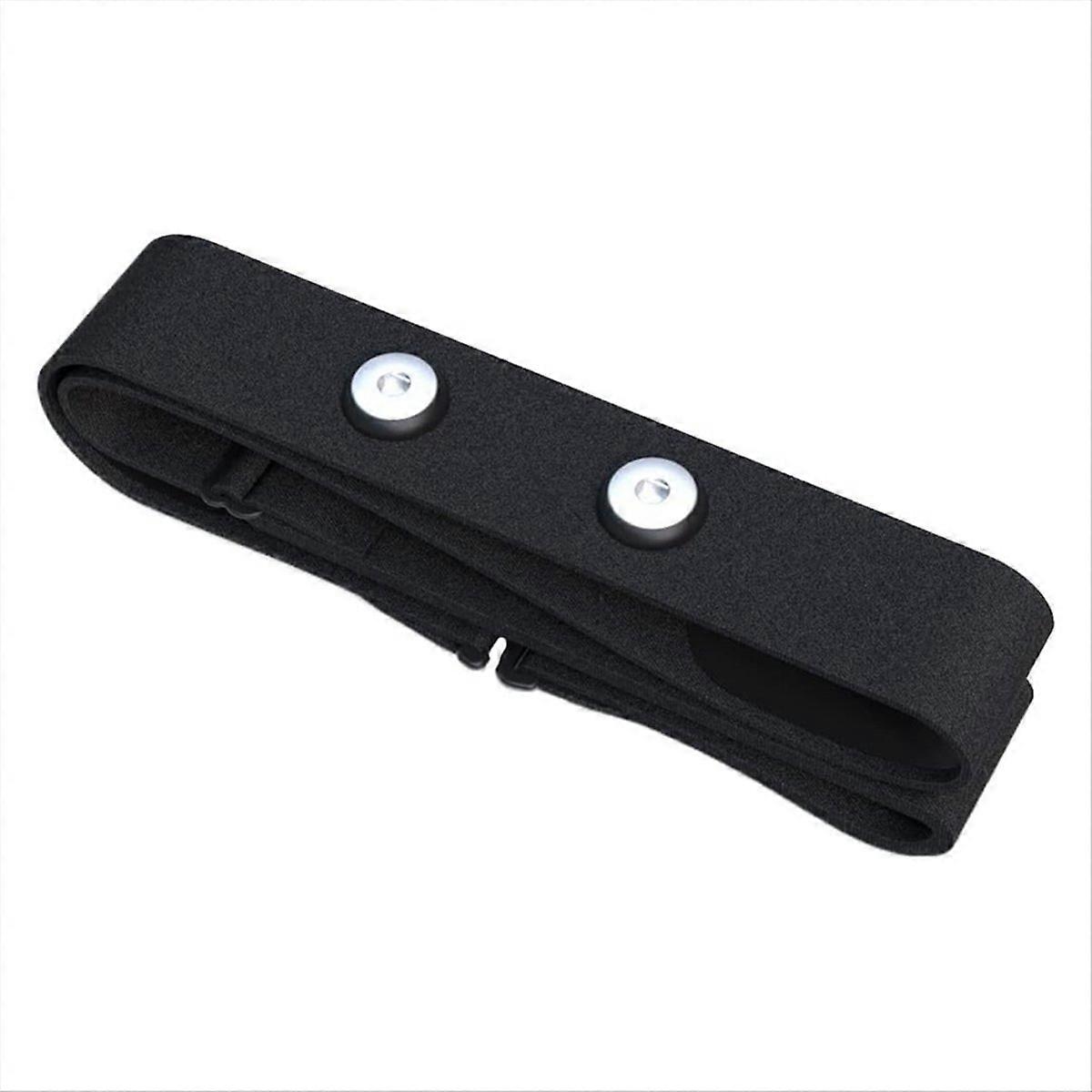 Heart Rate Chest Strap Replacement Belt Black