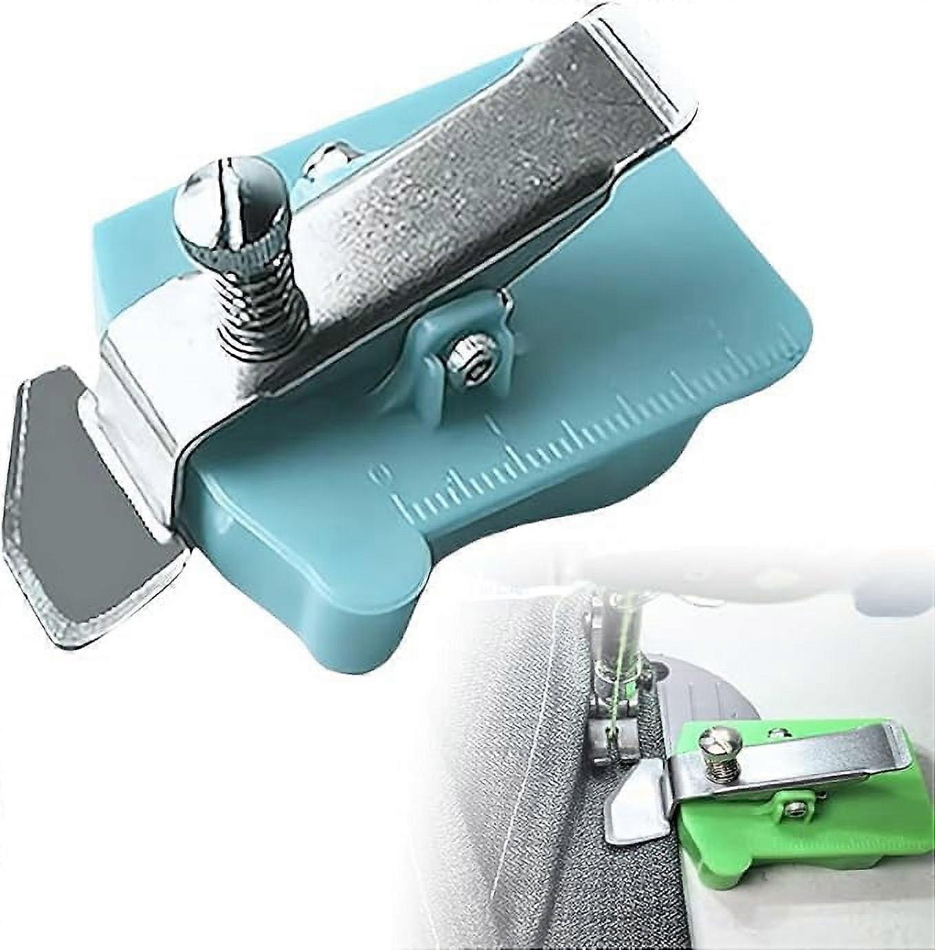 Magnetic Seam Guide for Sewing Machine with Clip, Hemming & Multi-Function Guide, Blue, 1pcs