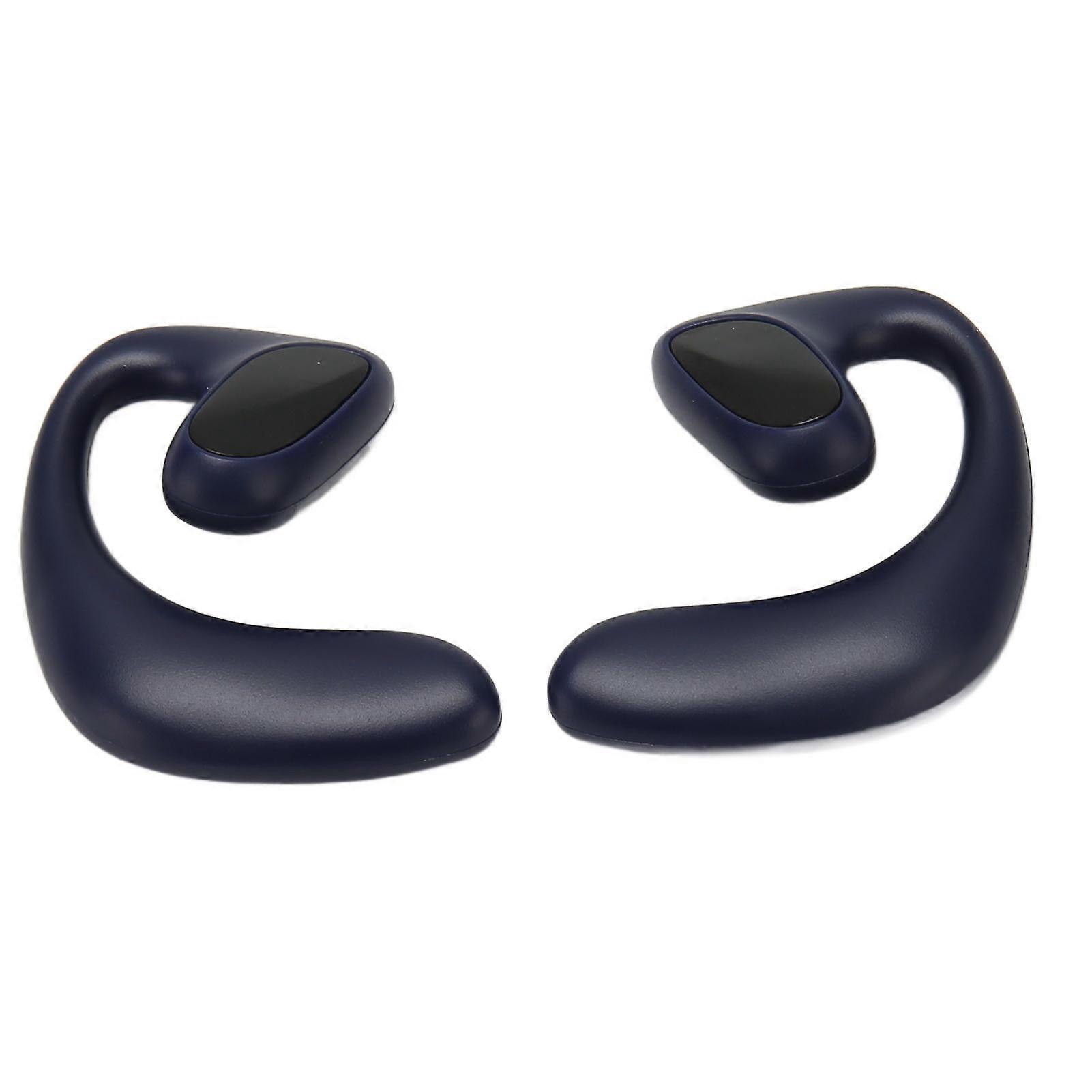 Bluetooth Translator Headphones 144 Languages Stereo Translation Earphone with Charging Case for Android for IOS Blue 