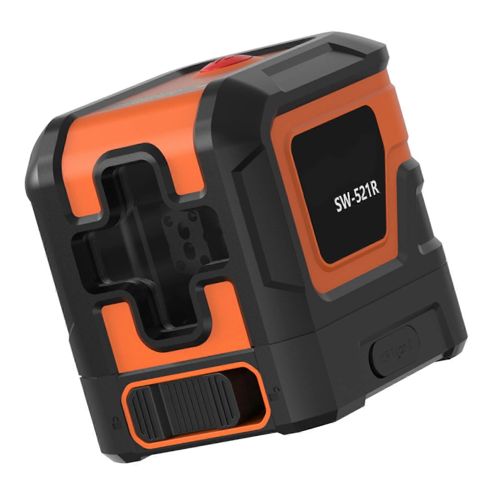 Auto Leveling Level High Accuracy Red Green Double Light For Construction Carpentry Indoors Outdoor Projects  Red