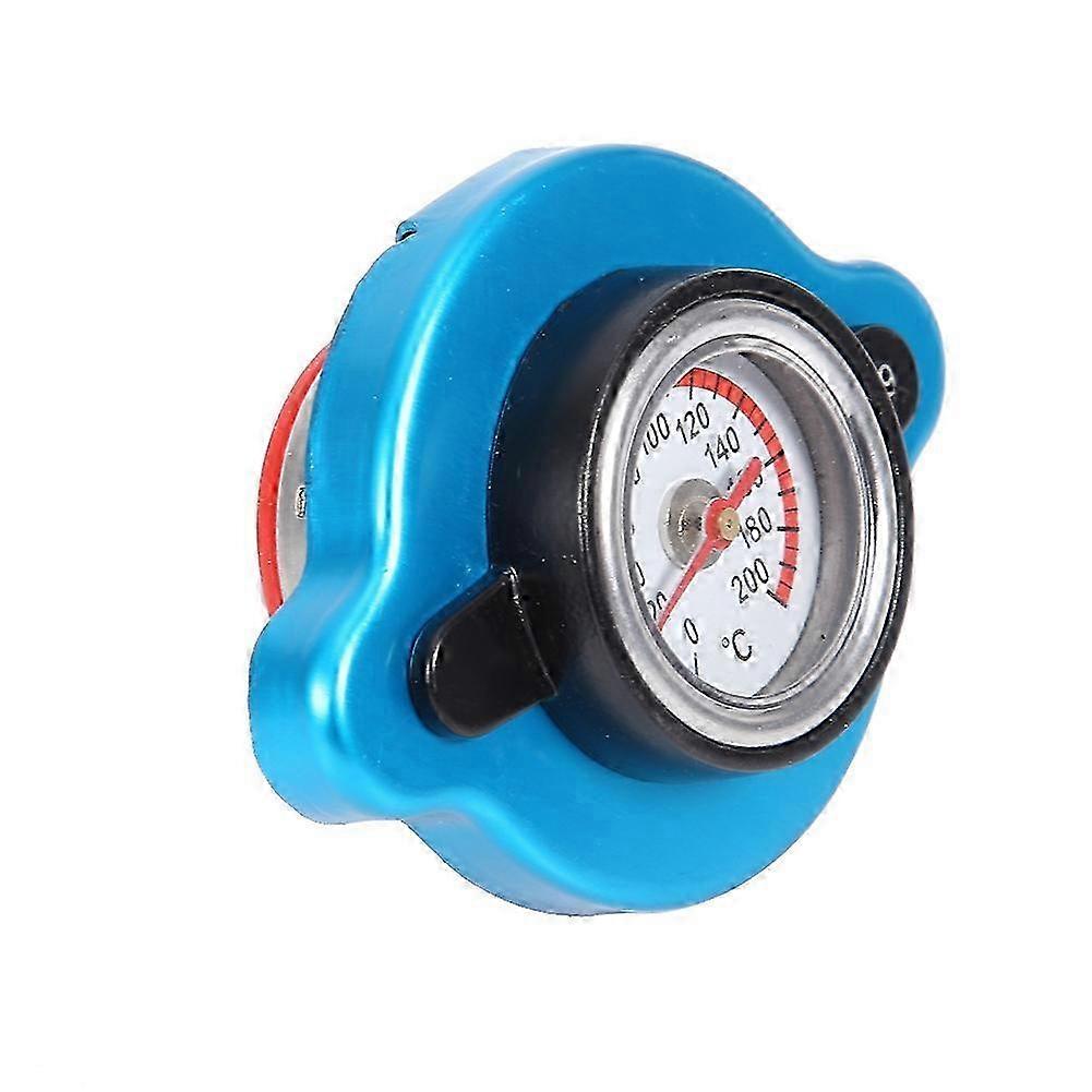 Universal Medium Head Water Tank Cap with Built-in Temperature Gauge