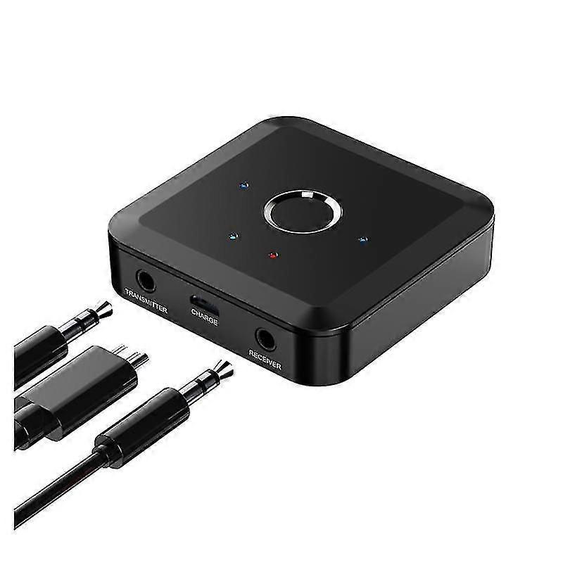2 In 1 Bluetooth 5.2 Audio Transmitter Receiver 24bit 96khz 3.5mm Aux Aptx Adaptive Ll Hd Wireless