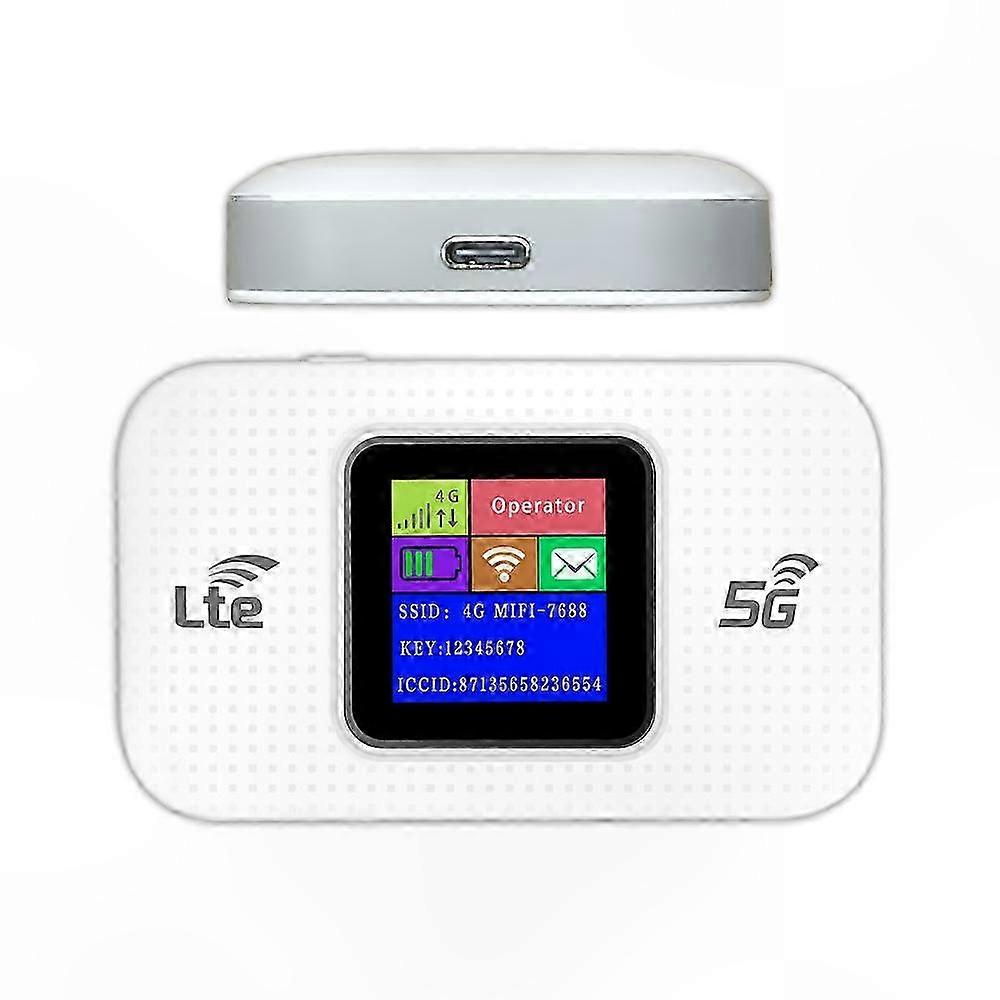Portable 5G LTE WiFi Hotspot for Travel and Internet Access, Compact and Reliable Mobile Router Solution