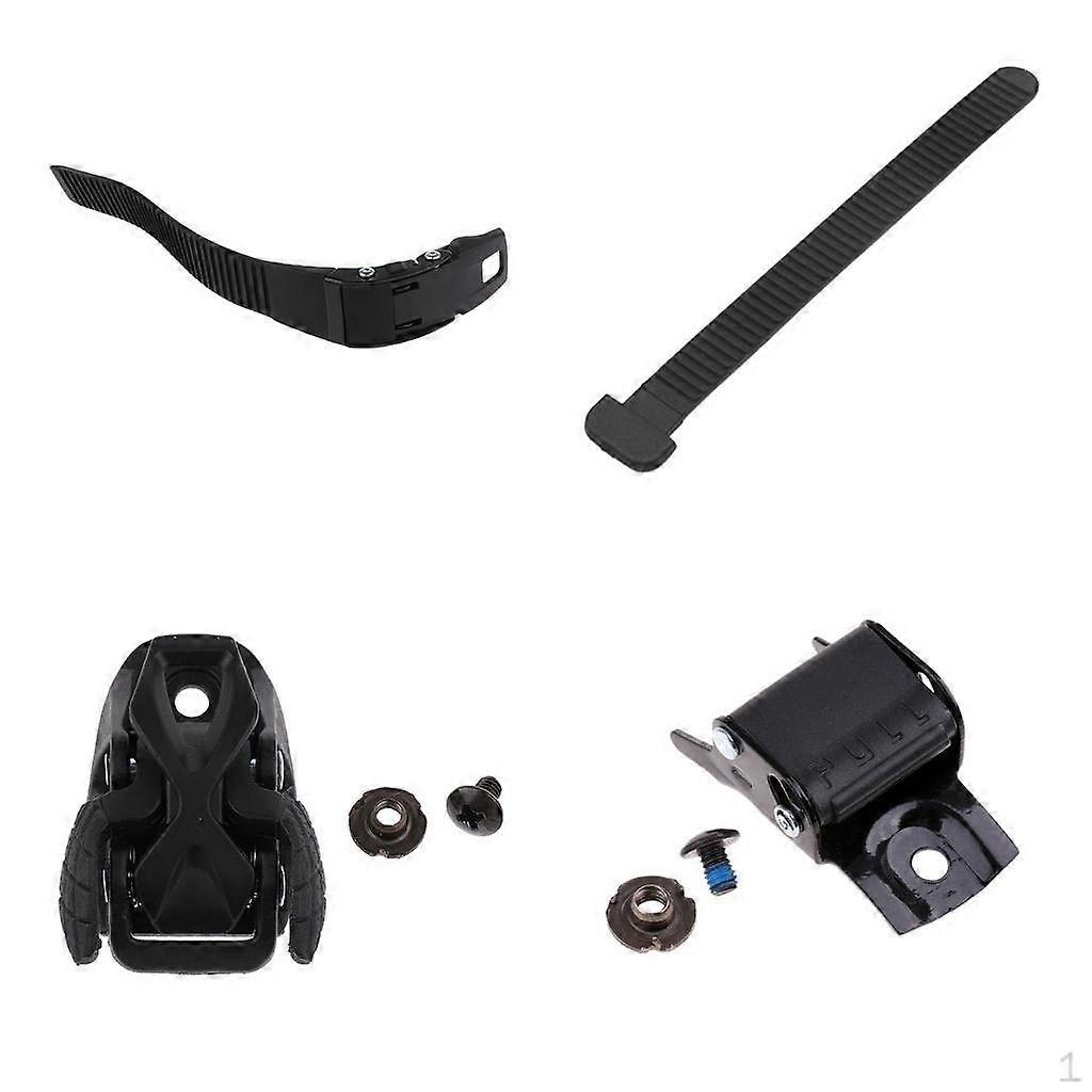 1 Set Replacement Inline Roller Skate Shoes Strap with Fixing Mend Screws