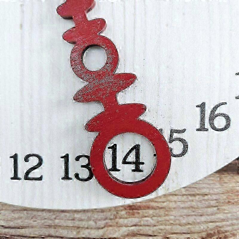 Advent Calendar Wooden, Christmas Countdown Calendar Creative Design New Arrival