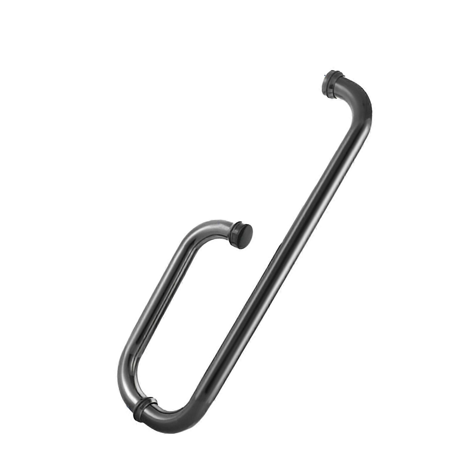 頑丈なステンレス鋼シャワーグラブロッドバスルーム安全手すり高齢者と子供のためのホームアクセサリーネジ付きチタンブラック