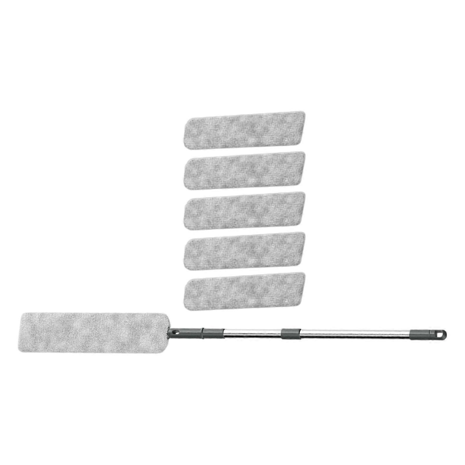 Bendable Dust Collector Soft Microfiber Cloth Under Bed Narrow Gaps Cleaning Tool Flat Duster Multicolor