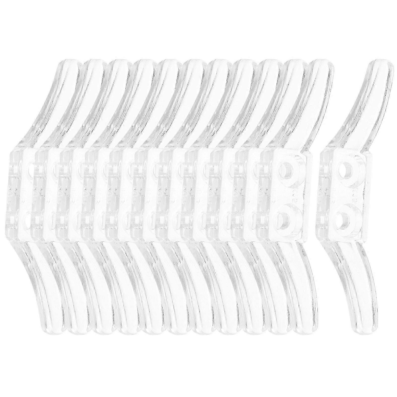 safety blind cleats 12pcs transparent window rope cord cleats