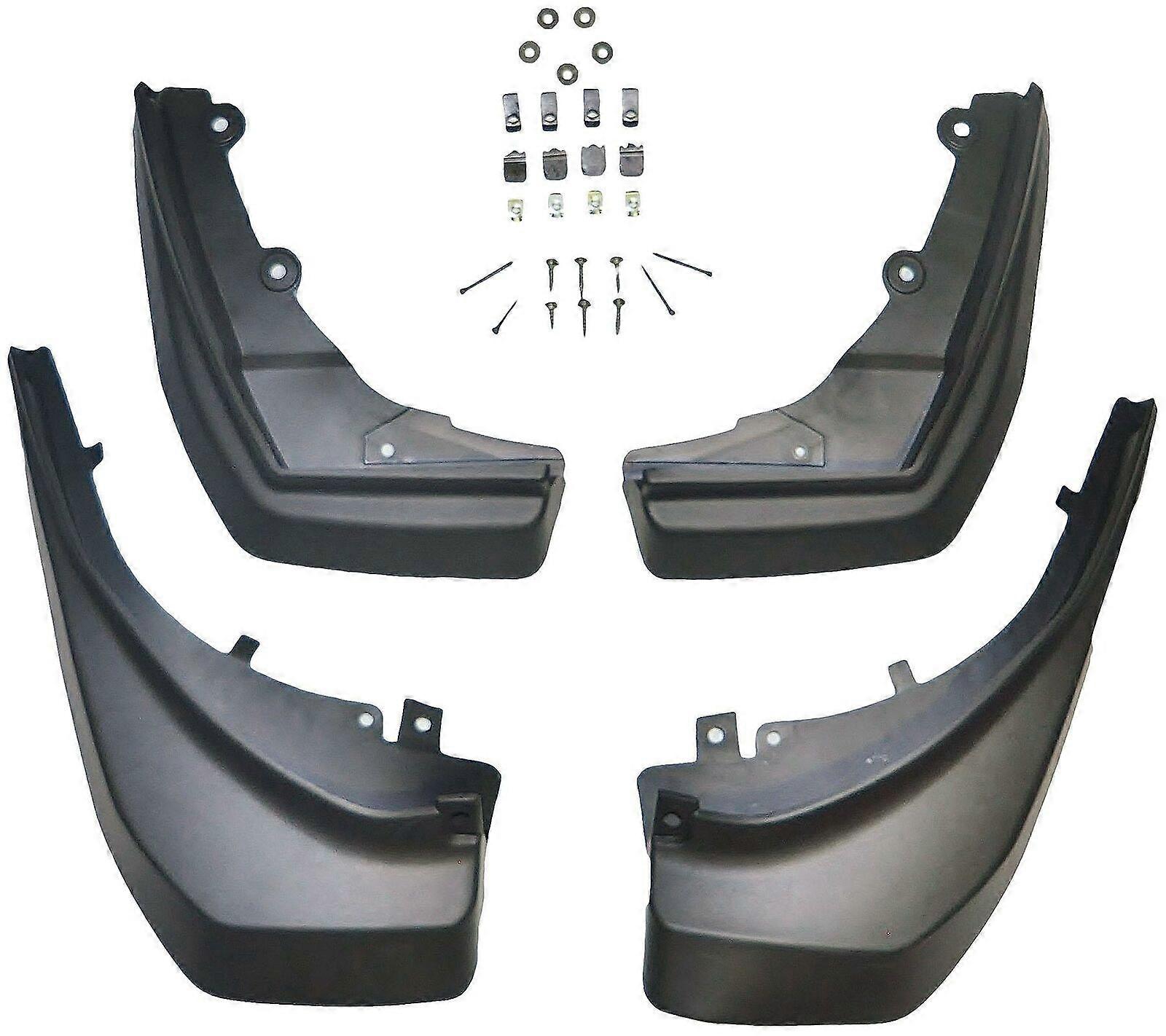 VPLVP0066 Front & Rear Mudflap Set Mud Flaps Kit Replacement For Evoque Lv