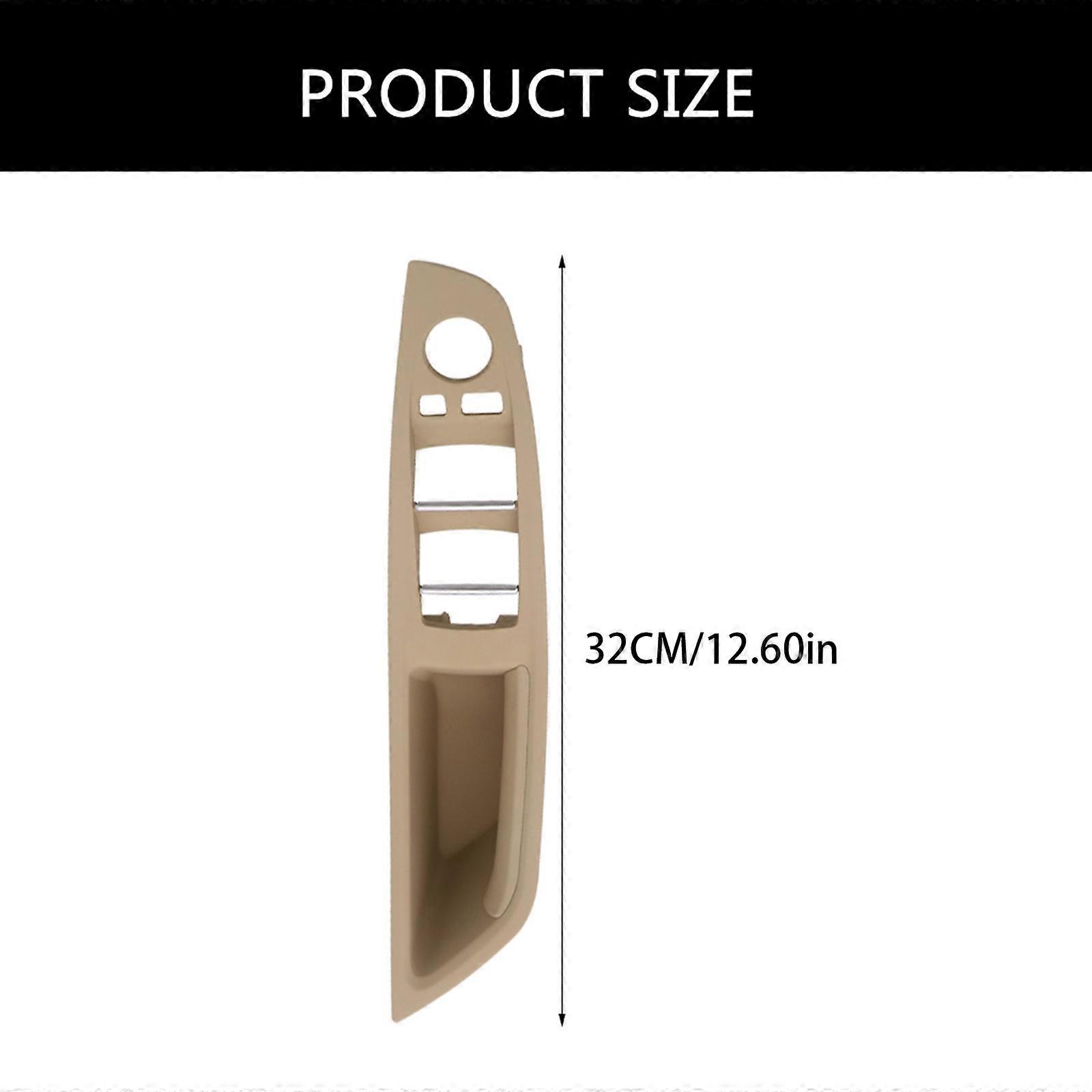 Car Interior Door Handle Window Lift Switch Armrest Panel for 5 Series F10 F11 Inner Door Handle Panel Pull Trim Cover Multicolor