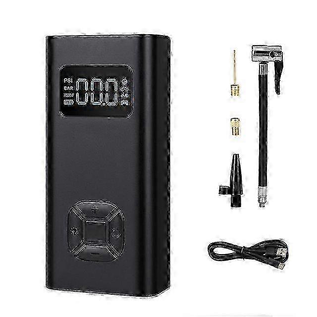 JWL-Portable Electric Air Compressor Car Wireless Type-C Inflator Multitool Air Pump