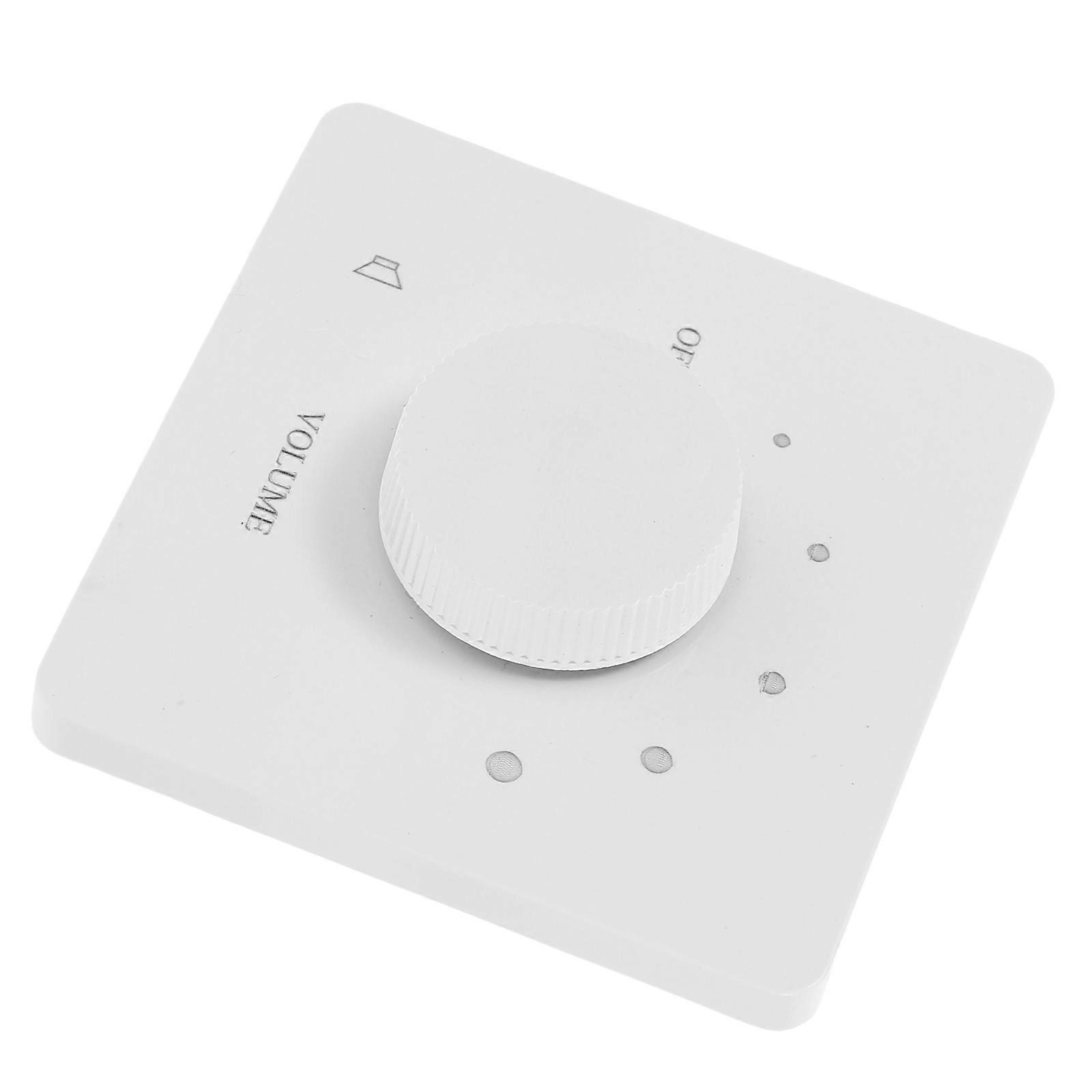Adjustable In-Wall Audio Switch Volume Control Knob Sound Panel Speaker Tone Control Easy Installation Volume Knob Replacement