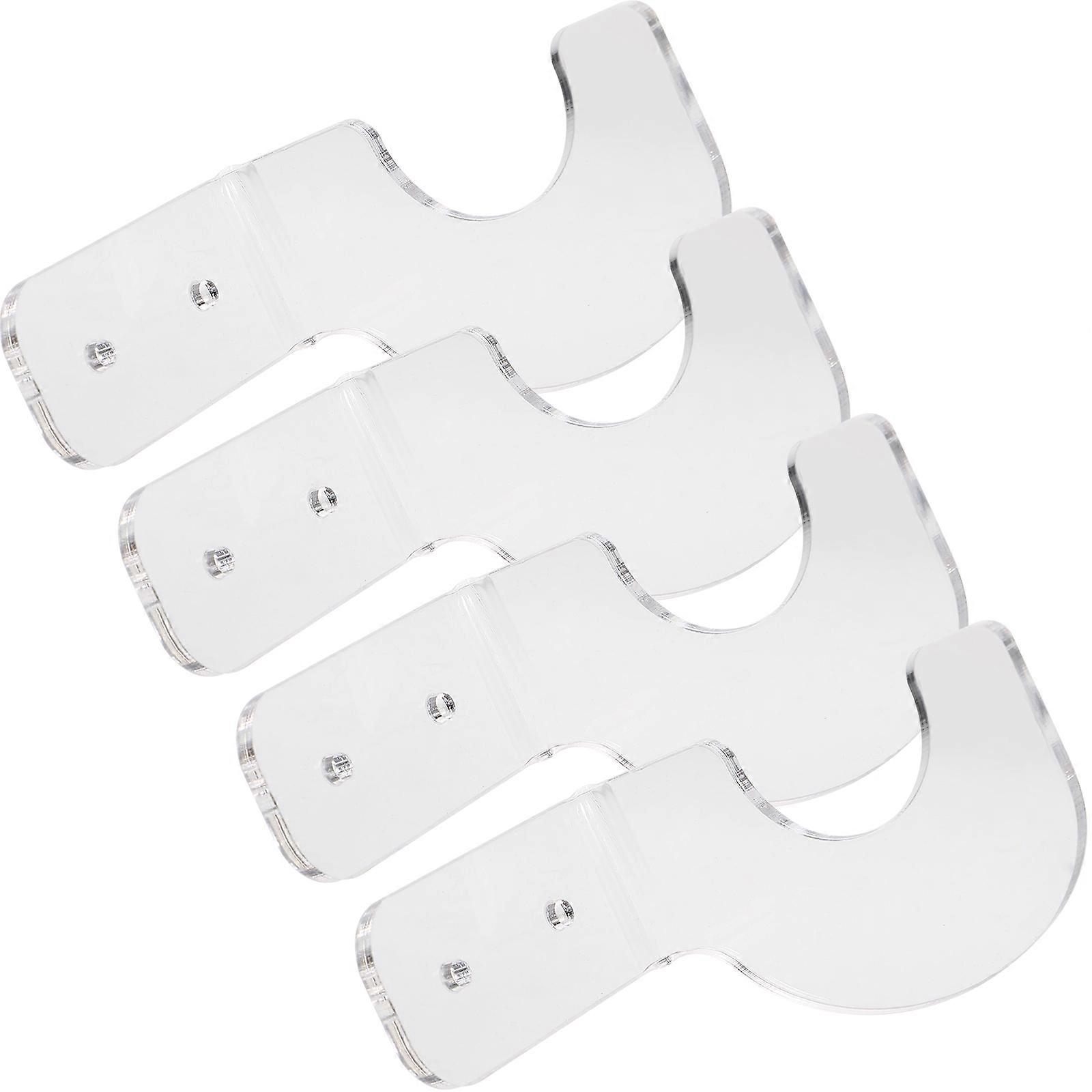 Baseball Bat Display Acrylic Baseball Bat Stand for Displaying 4Sets