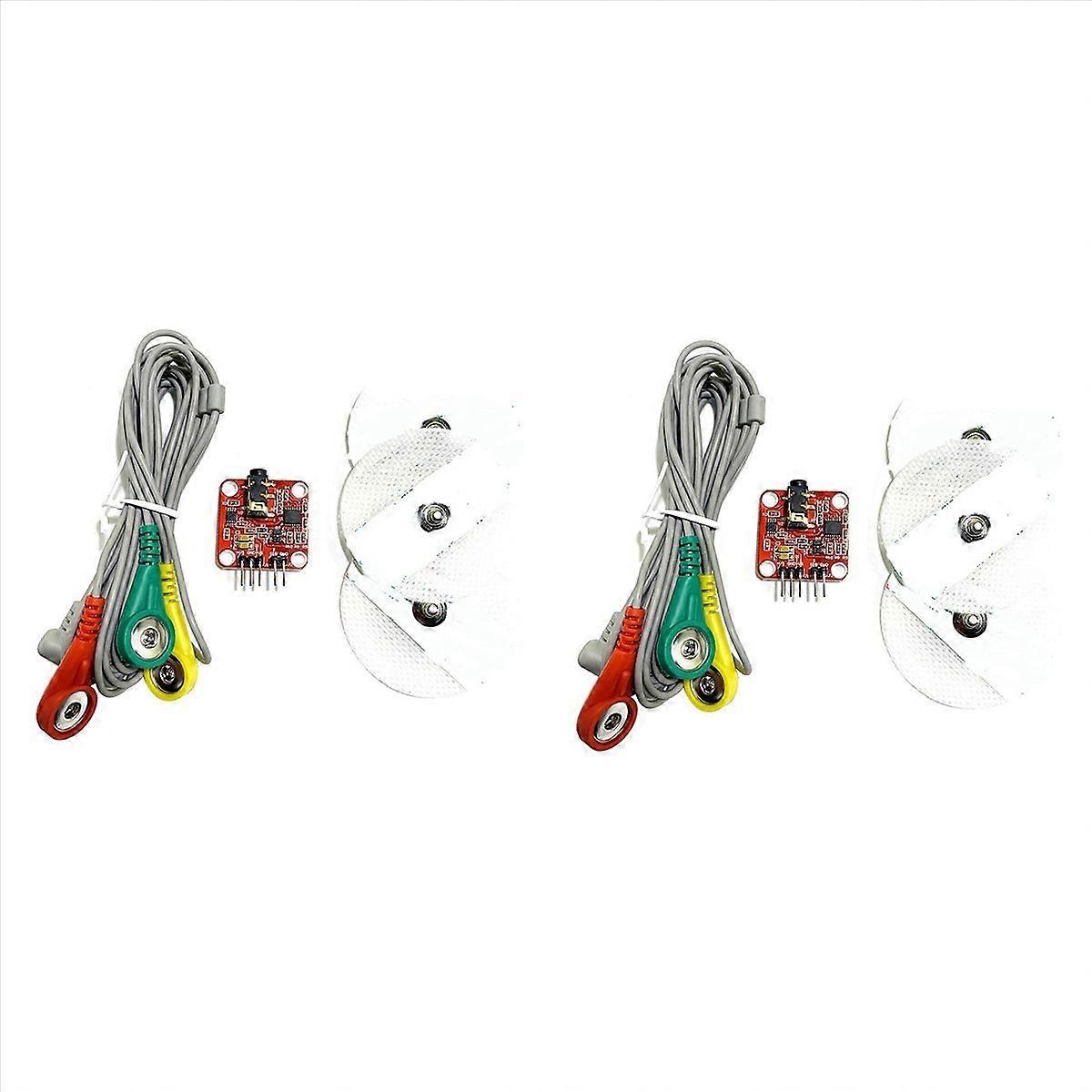 2X Muscle Signal Sensor Sensor Controller Detects Muscle Activity for Development Board for Wearable