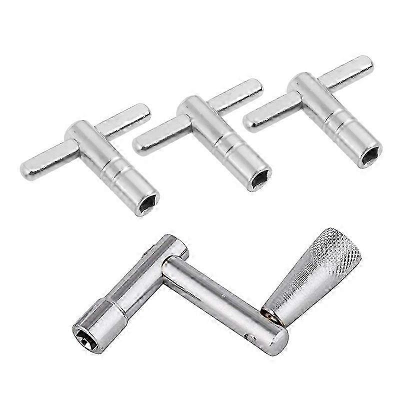 3 Pack Drum Tuning Key with Continuous Motion Speed Key Universal Drum Key Tuner