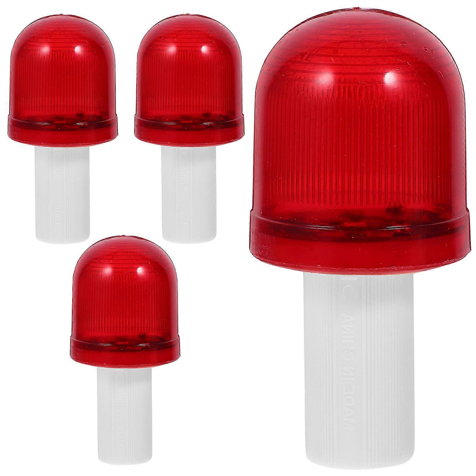 Emergency Parking Traffic Cone Warning Lights With Weather Resistant Feature For Traffic Control 12 Pcs
