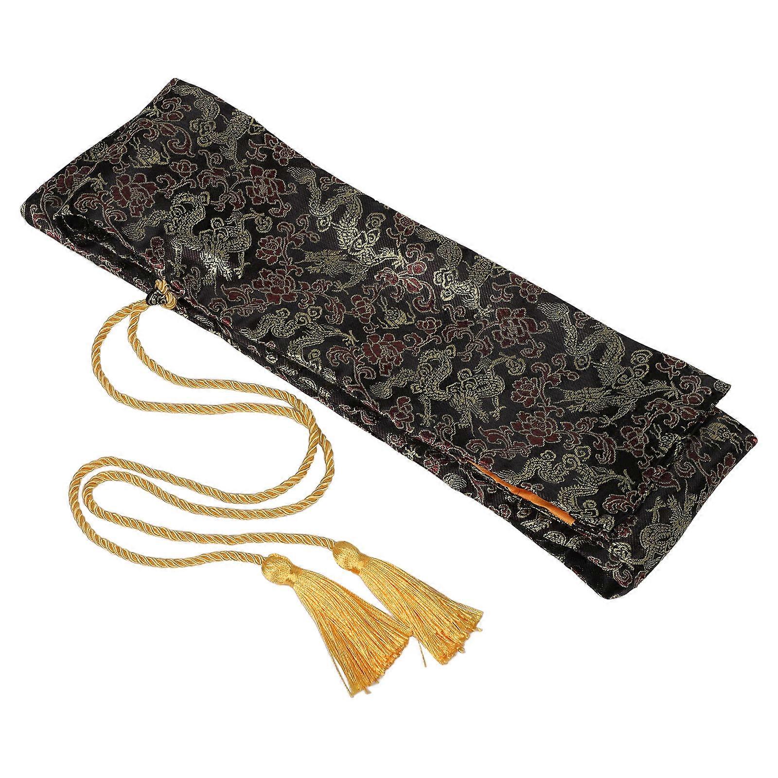 Thick Sword Carrying Case for Storage Black Cloth Protection Bag