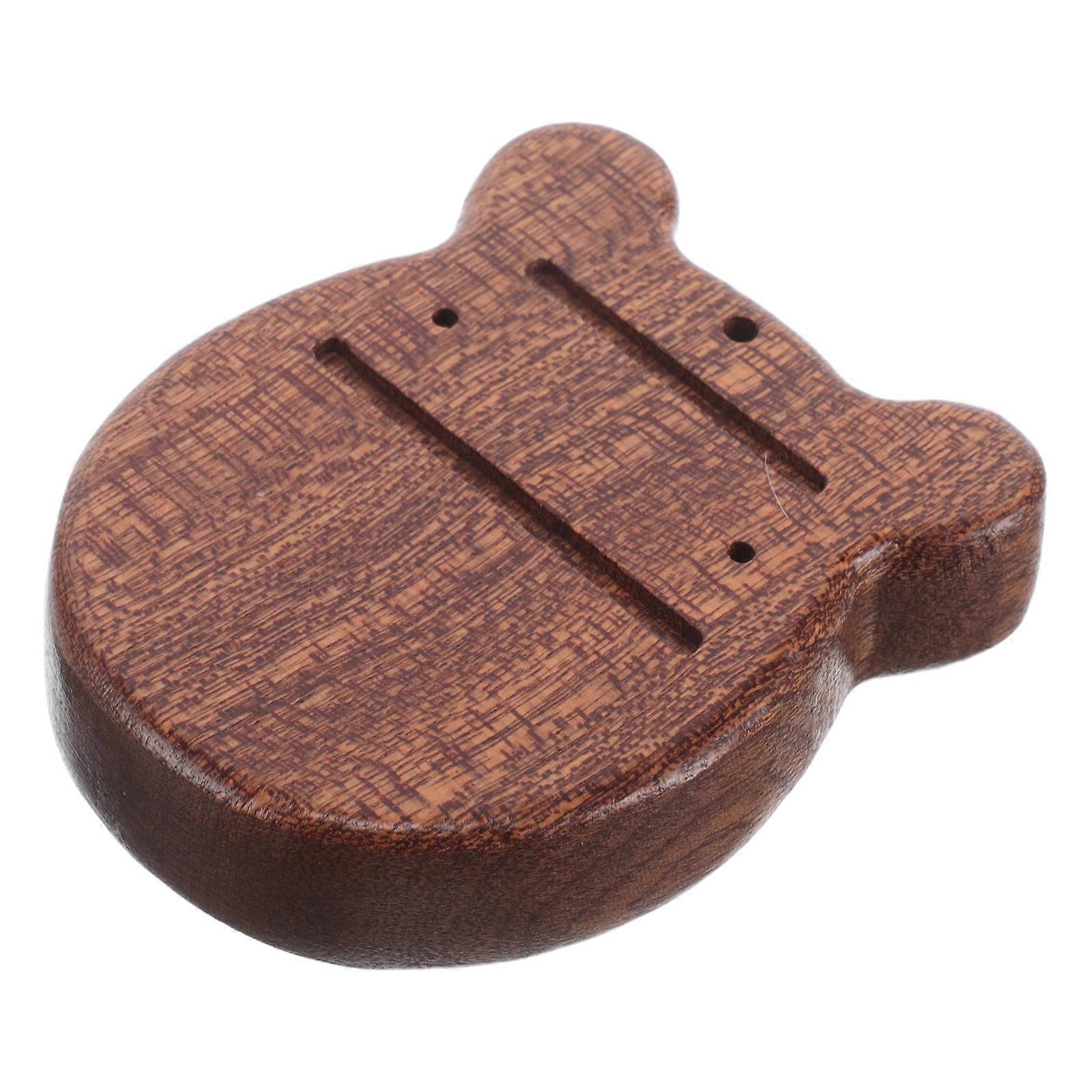 Wood Kalimba Bottom Plate for 8 Key Kalimba Practical Instrument Accessory