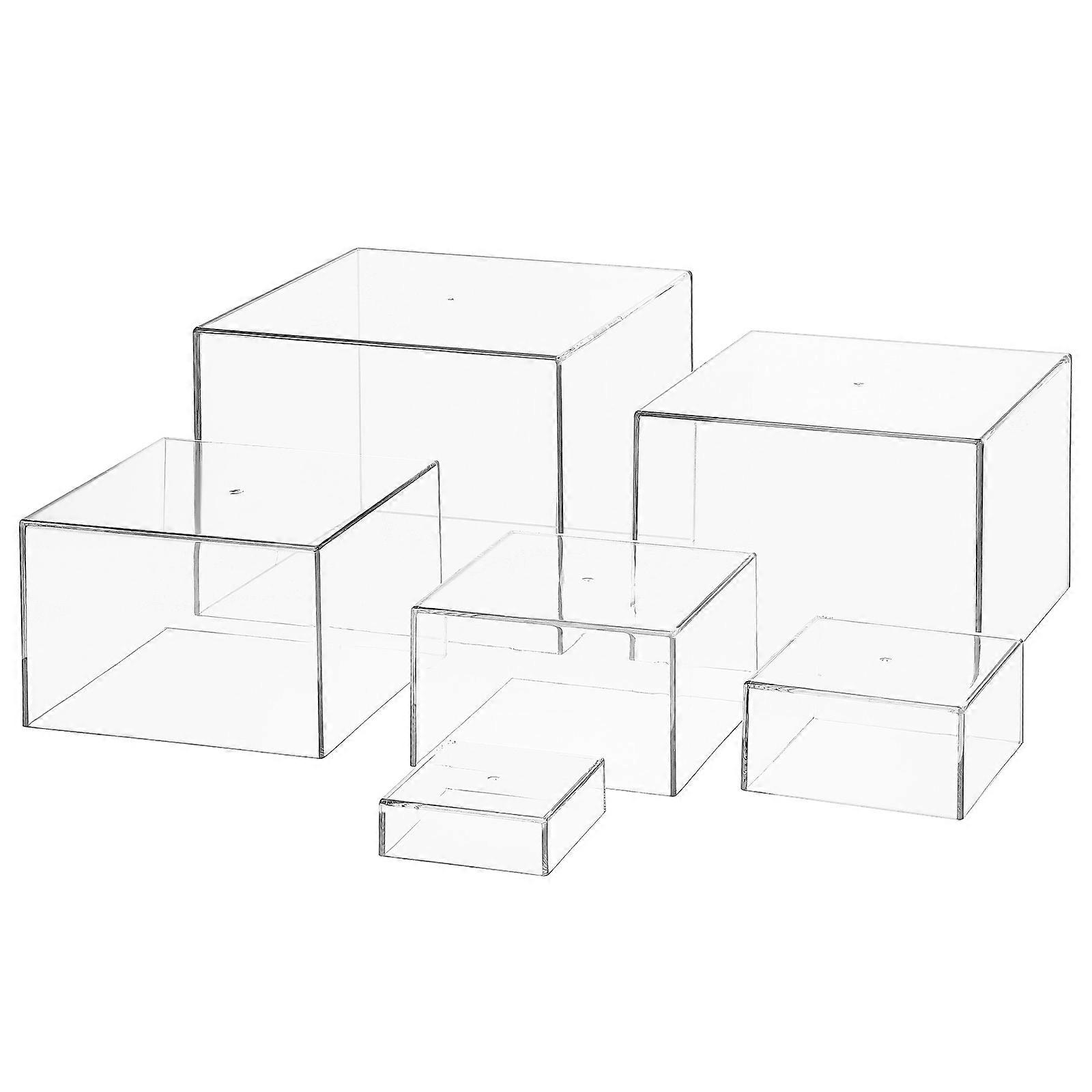 Buffet Risers and Stands Acrylic Dessert Table Stands for Birthday Use 1Set