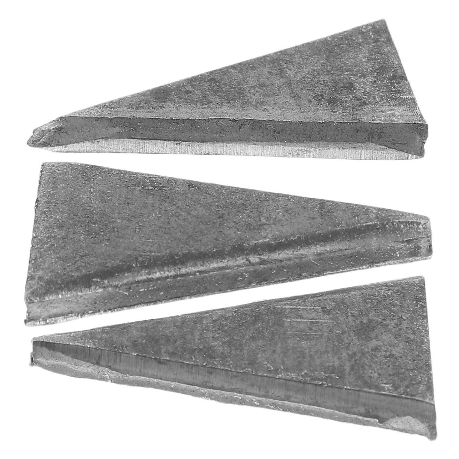 Durable Wedge Handle Wedges for Handle Replacement 3Pcs Iron Tools