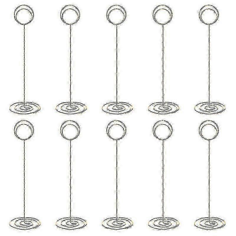 10Pcs 8.75 Inch Table Number Stands for Wedding Graduation Reception