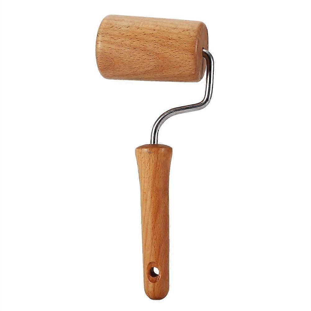 T Shape Pastry Roller, Wooden Dough Rolling Pin For Fondant And Pastry Tool, Multifunction Cookie Pizza Chapati Roller