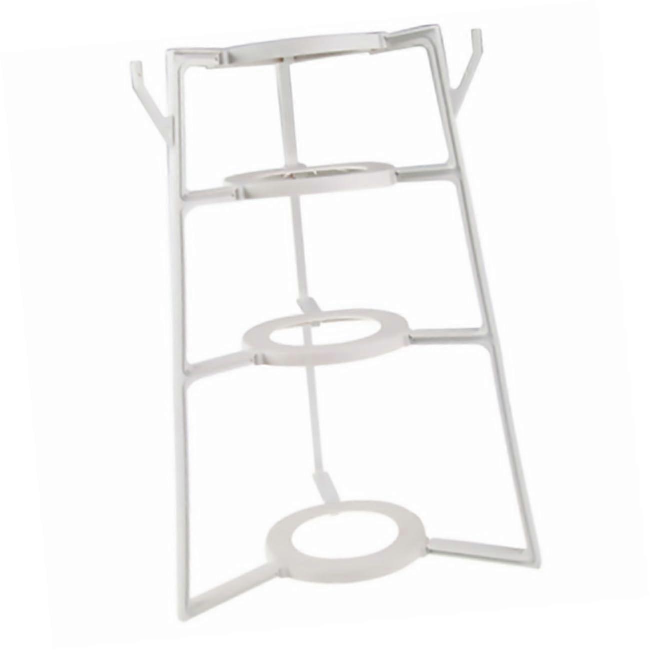 4 Tier Kitchen Storage Rack ABS Plastic Shelving Unit for MultiRoom Organization and Easy Assembly
