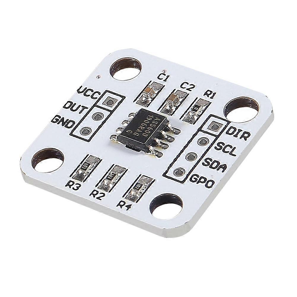 AS5600 Magnetic Encoder Magnetic Induction Angle Measurement Sensor Module 12bit High Precision with Magnet 1set