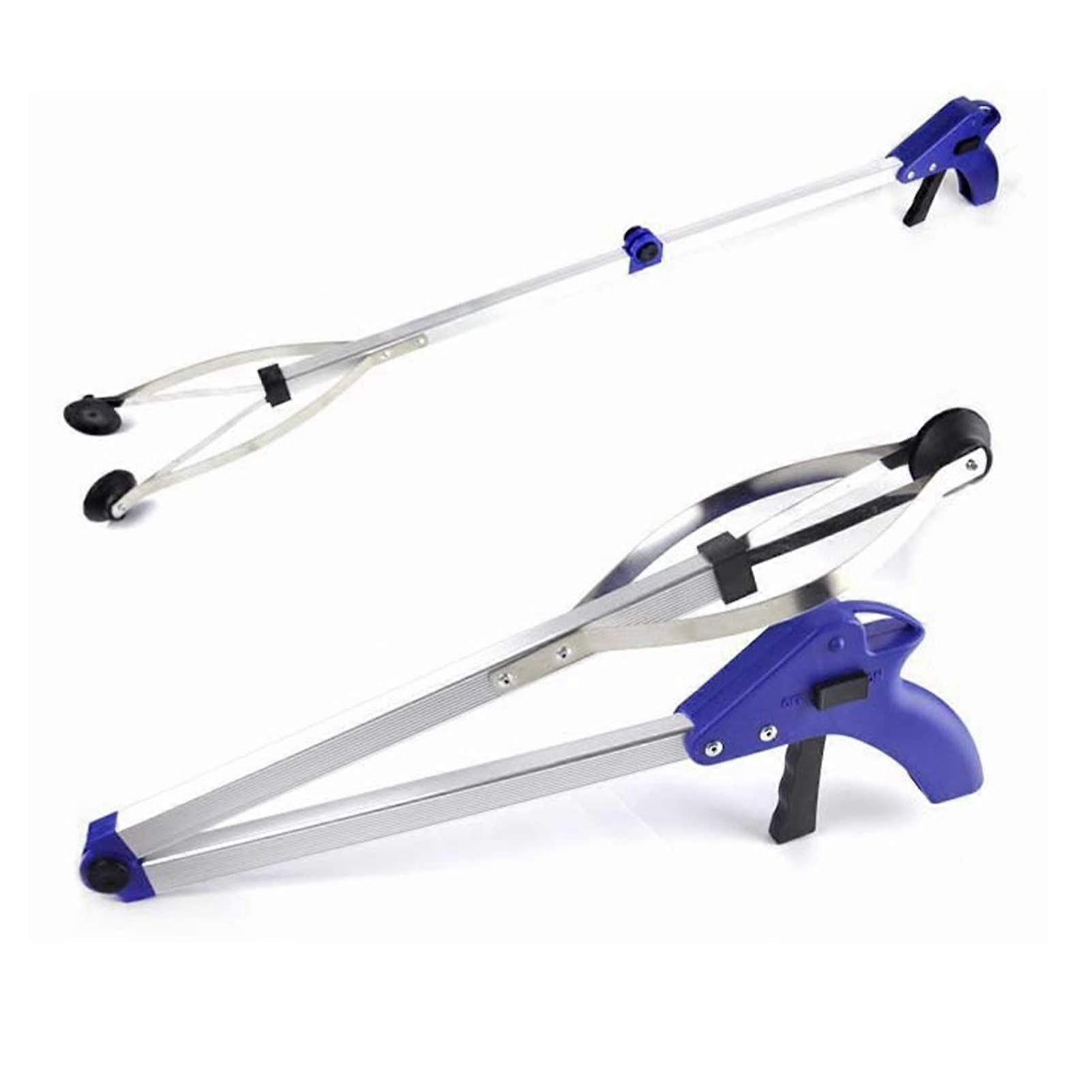 Reacher Tool 81cm Extra Long Foldable Pick Up Tool with Ergonomic Grip for Trash and Litter