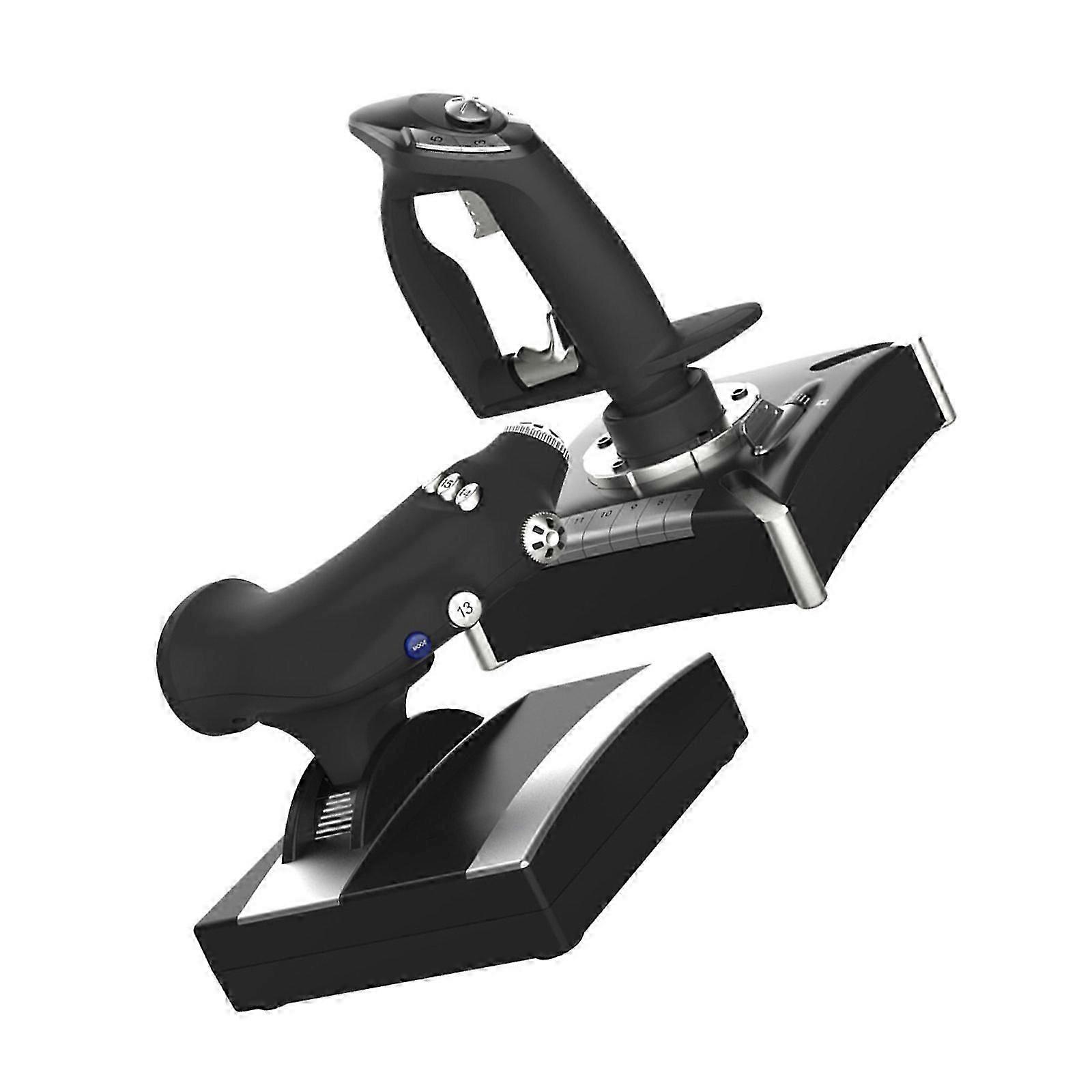 Flight Controller Stick Flight Simulators Controls for Multi Platform Joysticks Controller with Vibration for 7/8/10
