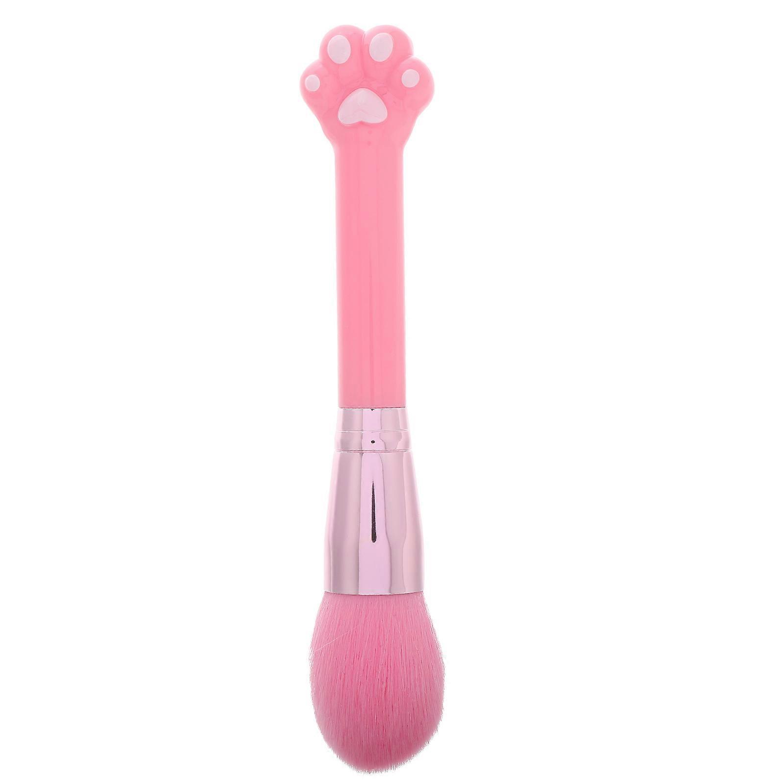 Pink Cat Paw Makeup Brush Multifunctional Face Powder Brush