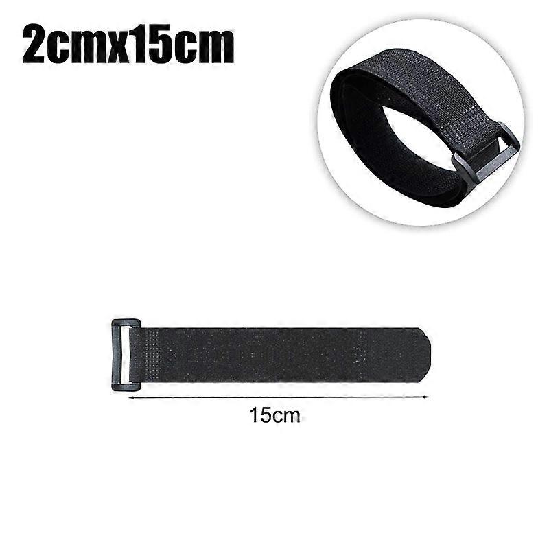 Releasable Cable Ties Reusable Hook and Loop Nylon Cable Ties Strap Reverse Buckle Line Wire Organizer for Securing Wires