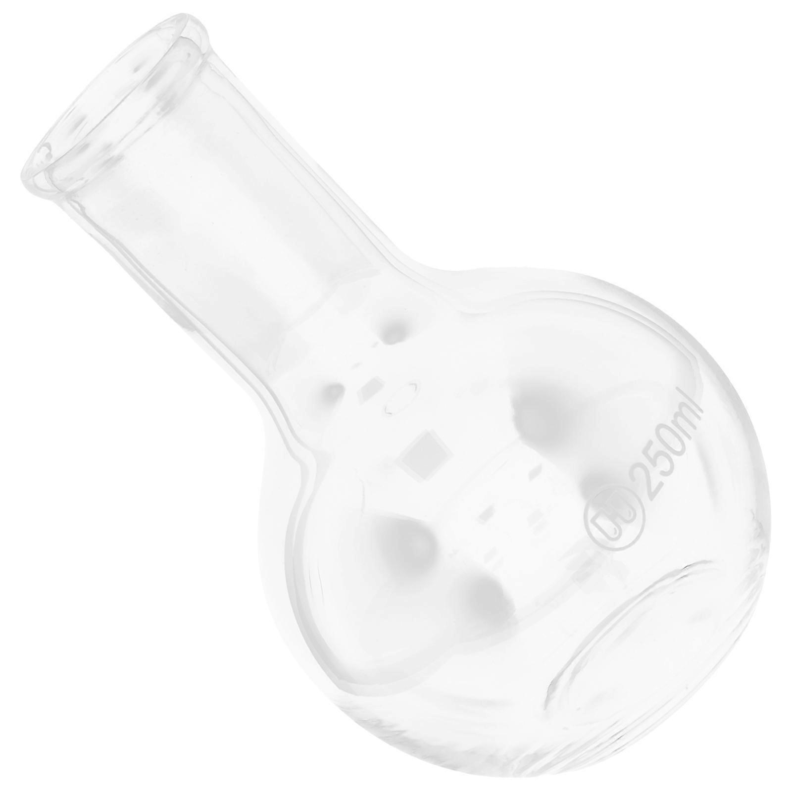Glass Flask Clear Flask for Storage Use 250Ml Chemistry Experiment