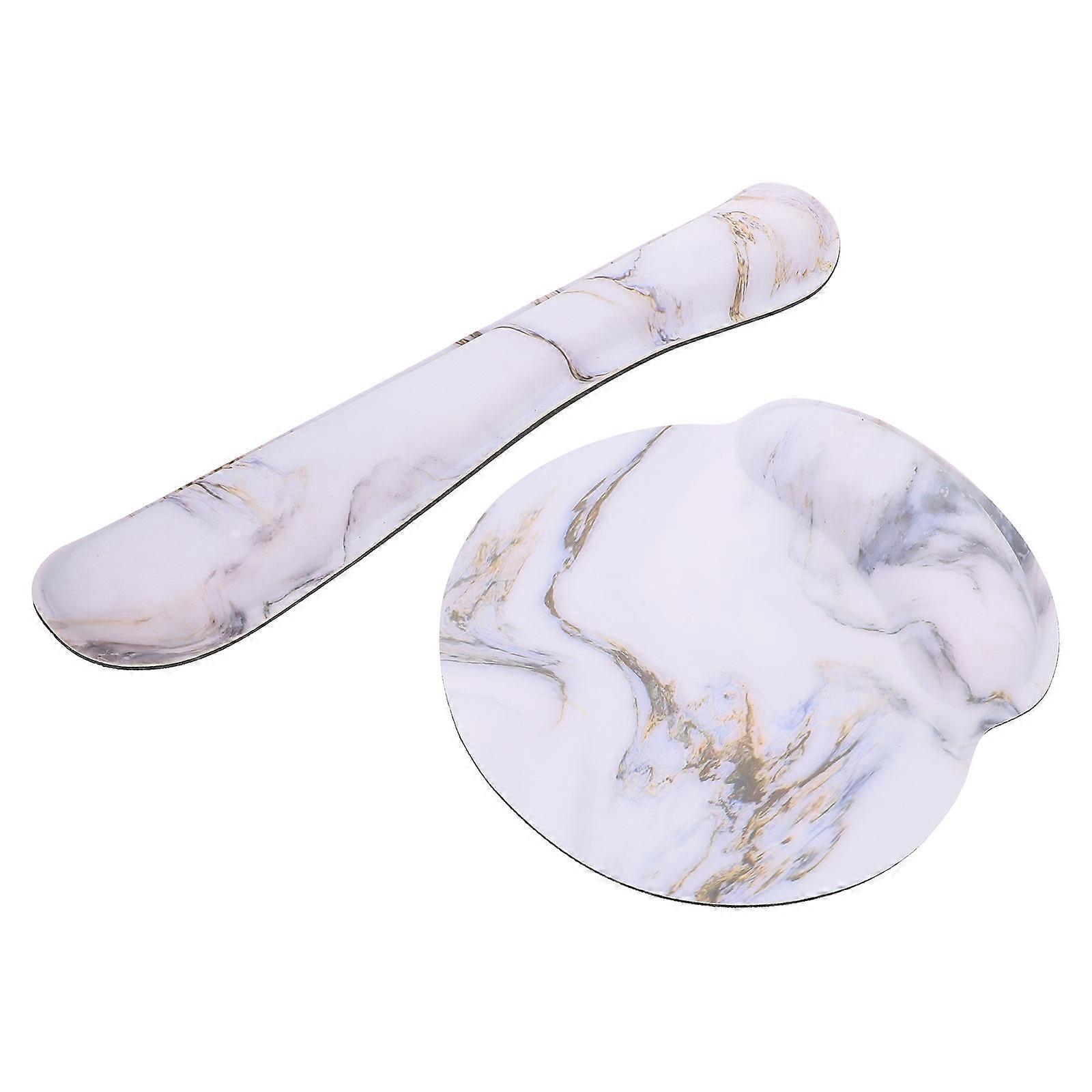 Comfortable Mouse Wrist Pad Computer Wrist Rest Support Cushion 2Sets