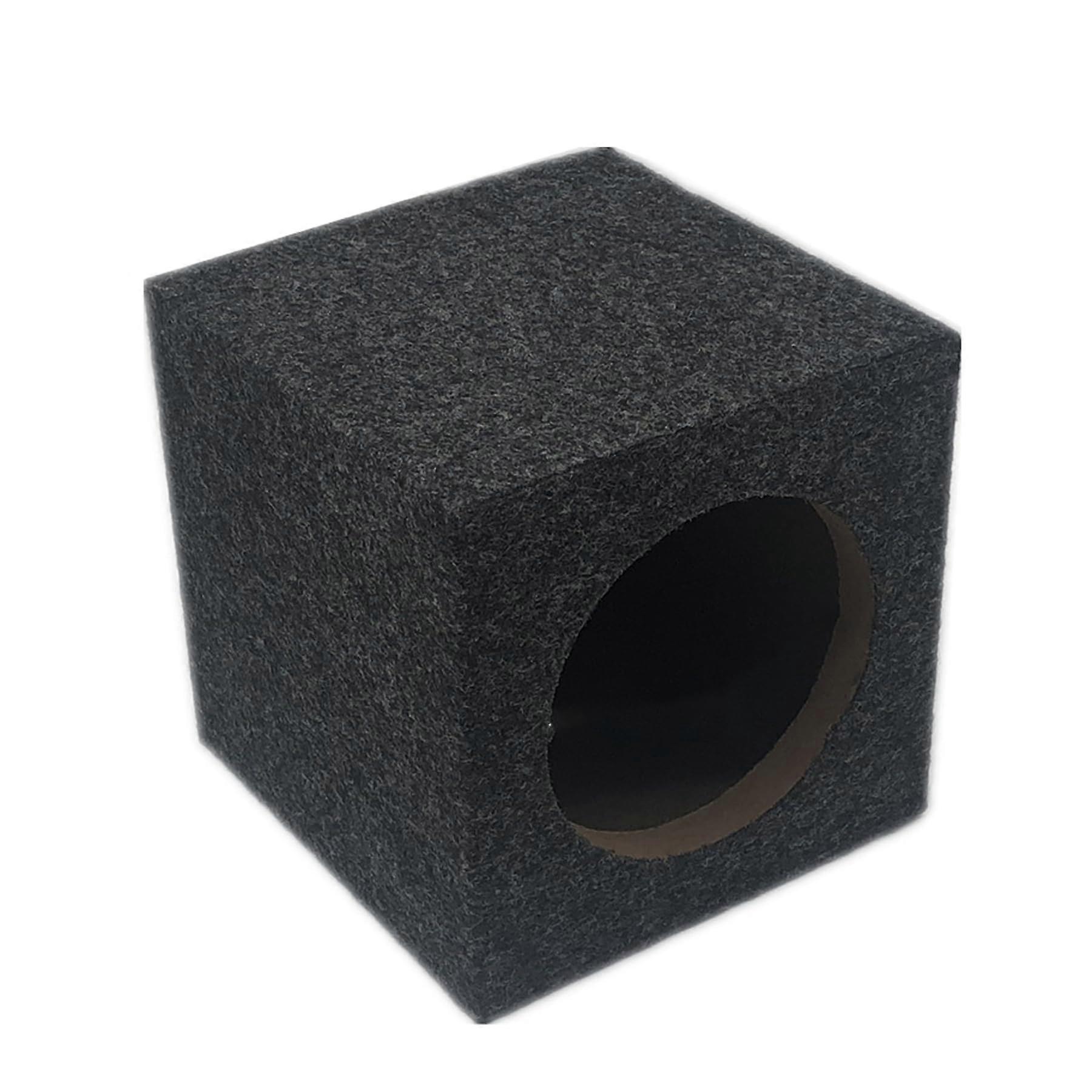 Car Subwoofer Enclosure Case, Sealed 4Inch Speaker Cabinet, Durable Frame For Car, Home Or Vehicle Use