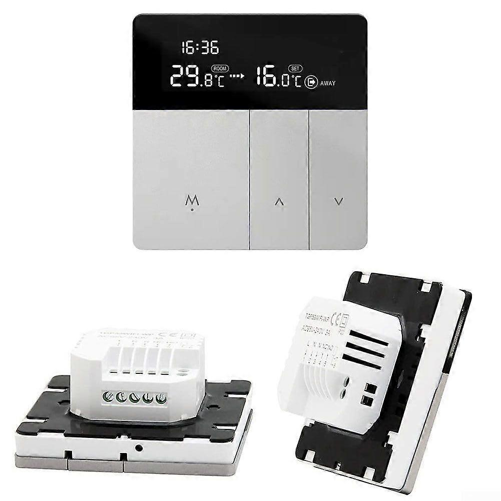 Digital Room Thermostat with WiFi for Boilers and Underfloor Heating, 3A/16A, LED Display