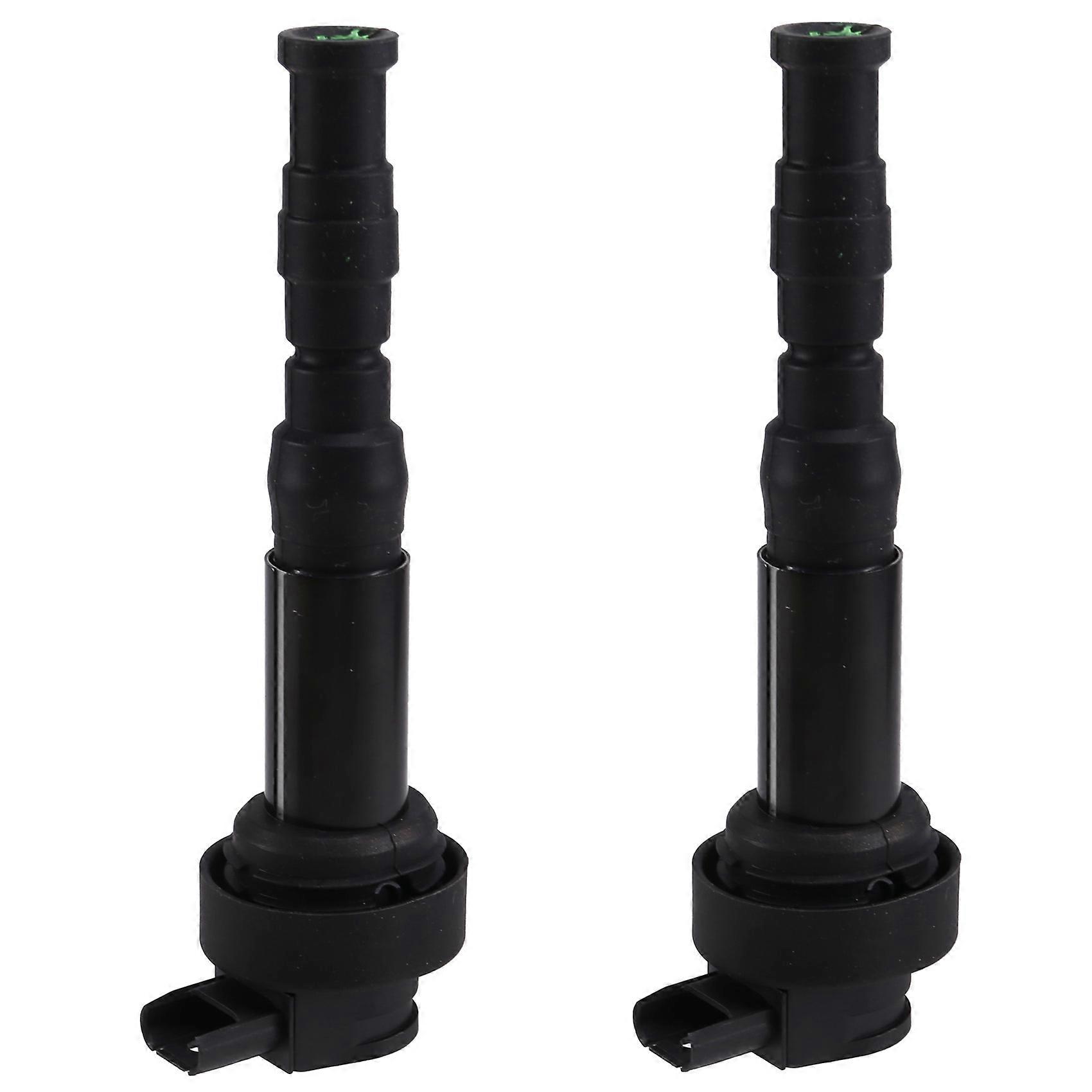 2PCS 7715846-02 Ignition Coil for BMW F 650 800 700 R GS F650GS F650-GS Black