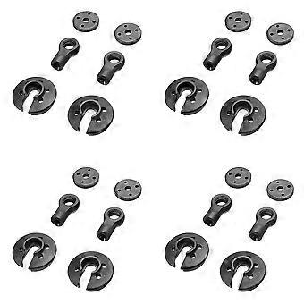 4X Shock Absorber Piston Deck Supporter EA1029 for JLB Racing CHEETAH 11101 21101 J3 SPEED 1/10 RC Car Parts Accessories