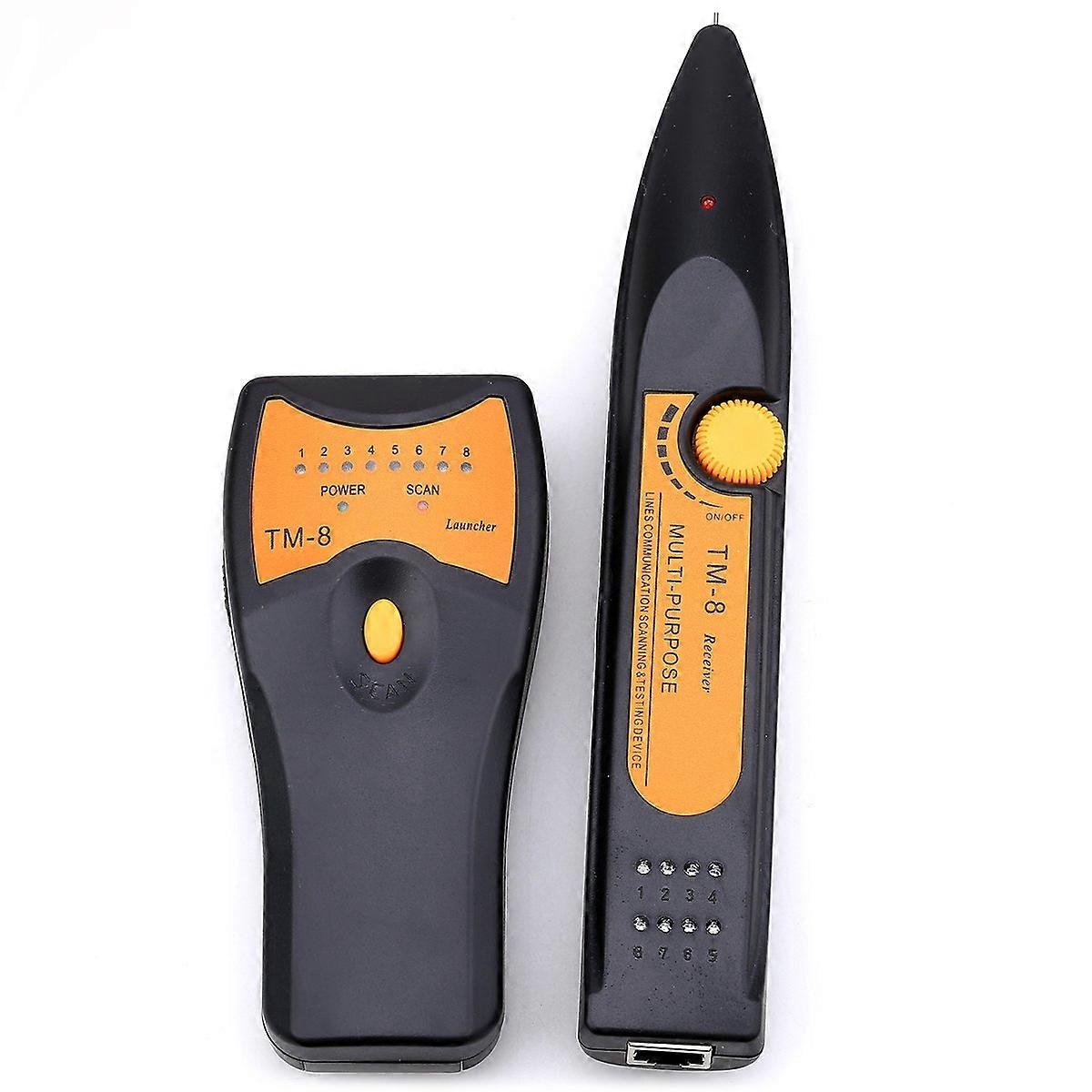 Cable Tester RJ45 RJ11 BNC LAN Ethernet UTP STP Quick Fault Detection Wire Tracker TM8