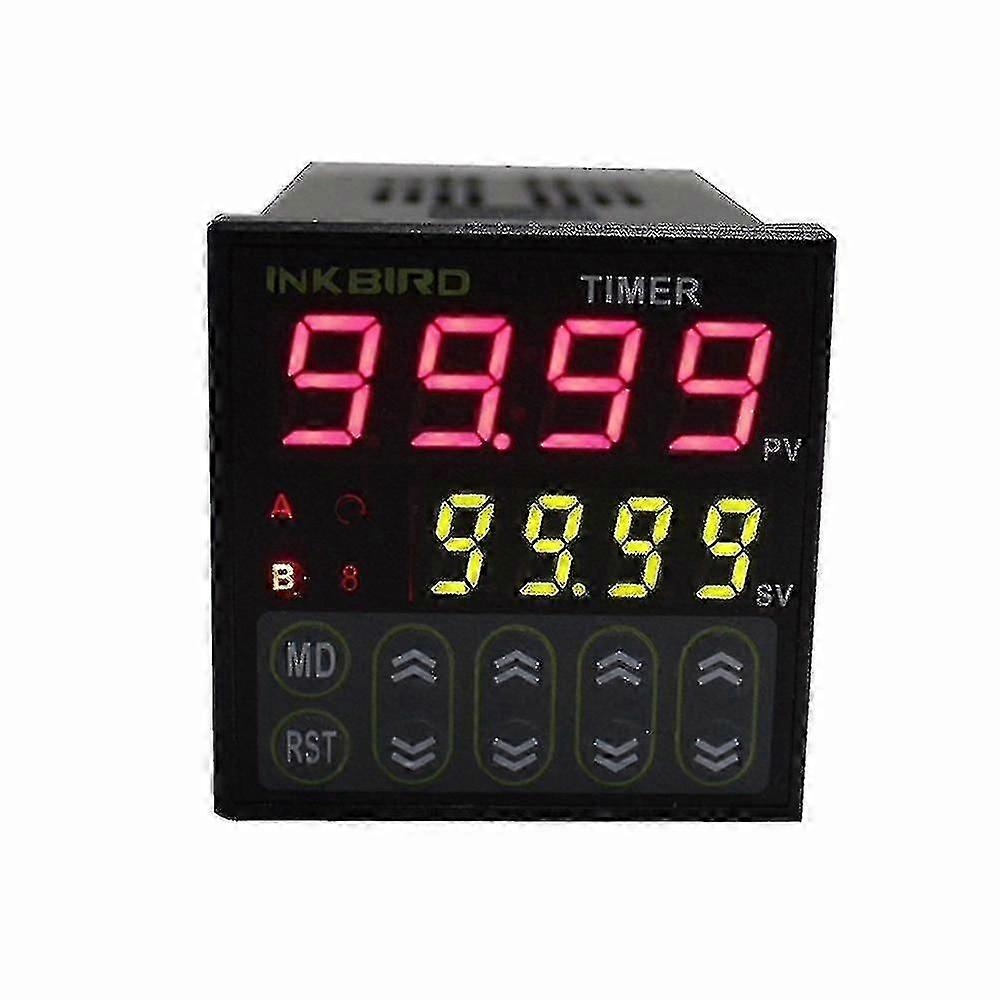 Inkbird IDT-E2RH Digital Cycle Timer Switch Preset Scale Relay Tact NPN PNP Input Dual Function Regulator