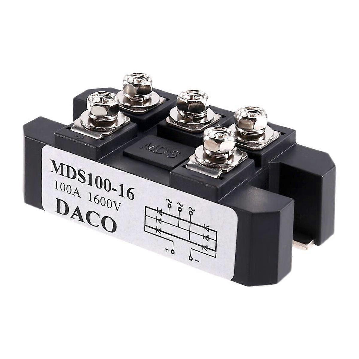 Three-Phase Rectifier Module MDS100-16 MDS100A1600V Three-Phase Bridge Rectifier