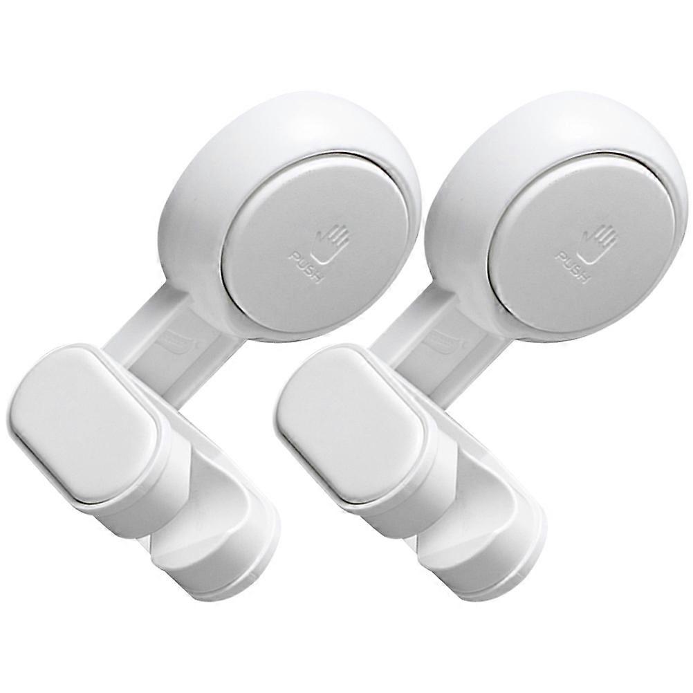 Showerhead Holder Adjustable Shower Handheld Bracket Bathroom Use Wall Mounted 2Pcs