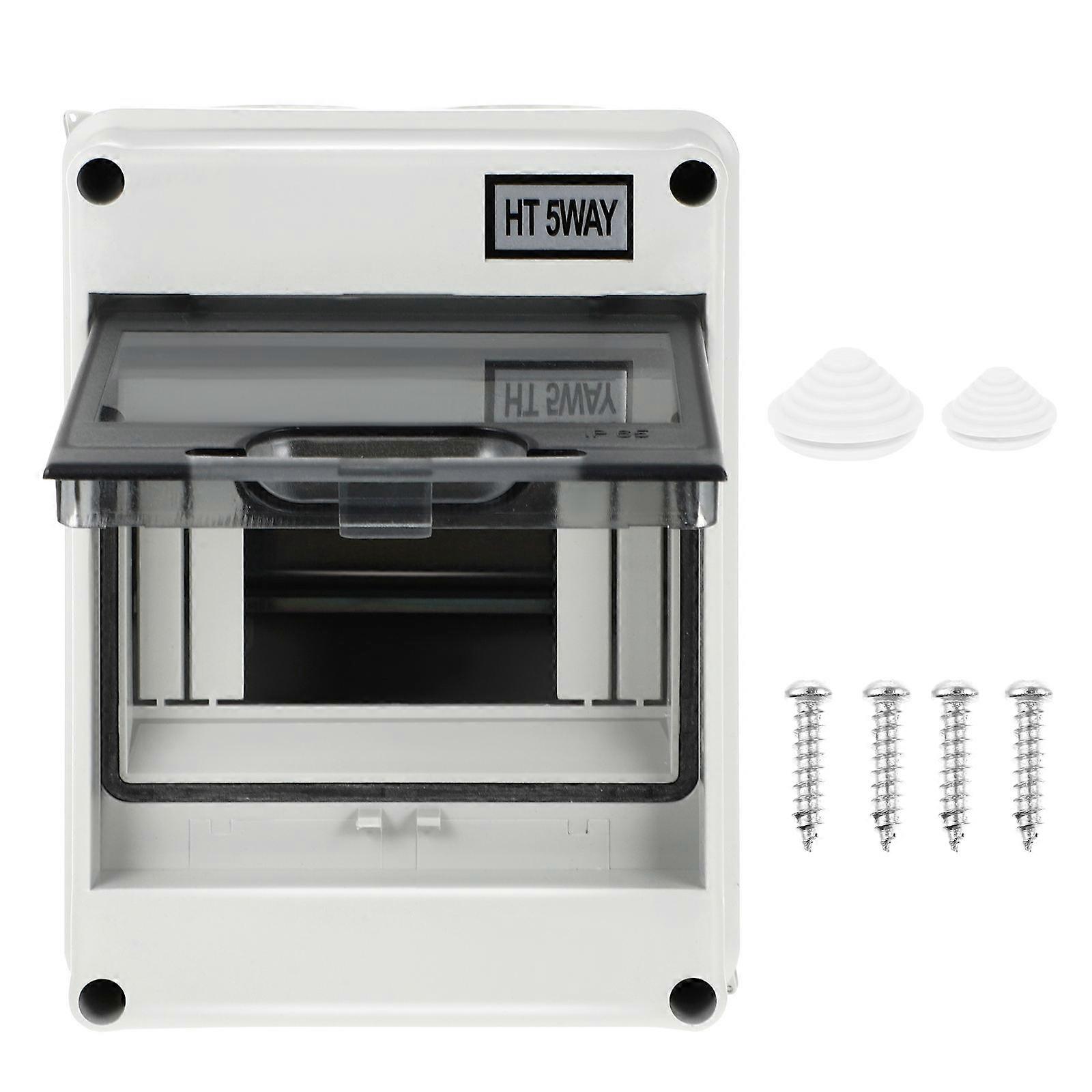 Breaker Box Plastic Circuit Distribution Box for Protection with Transparent Window