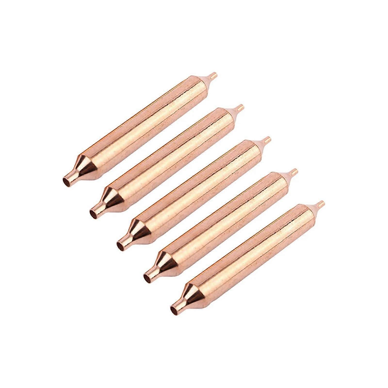 5PCS Universal Refrigerator Dryer Filter Copper Moisture Removal Replacement for Cooling Systems